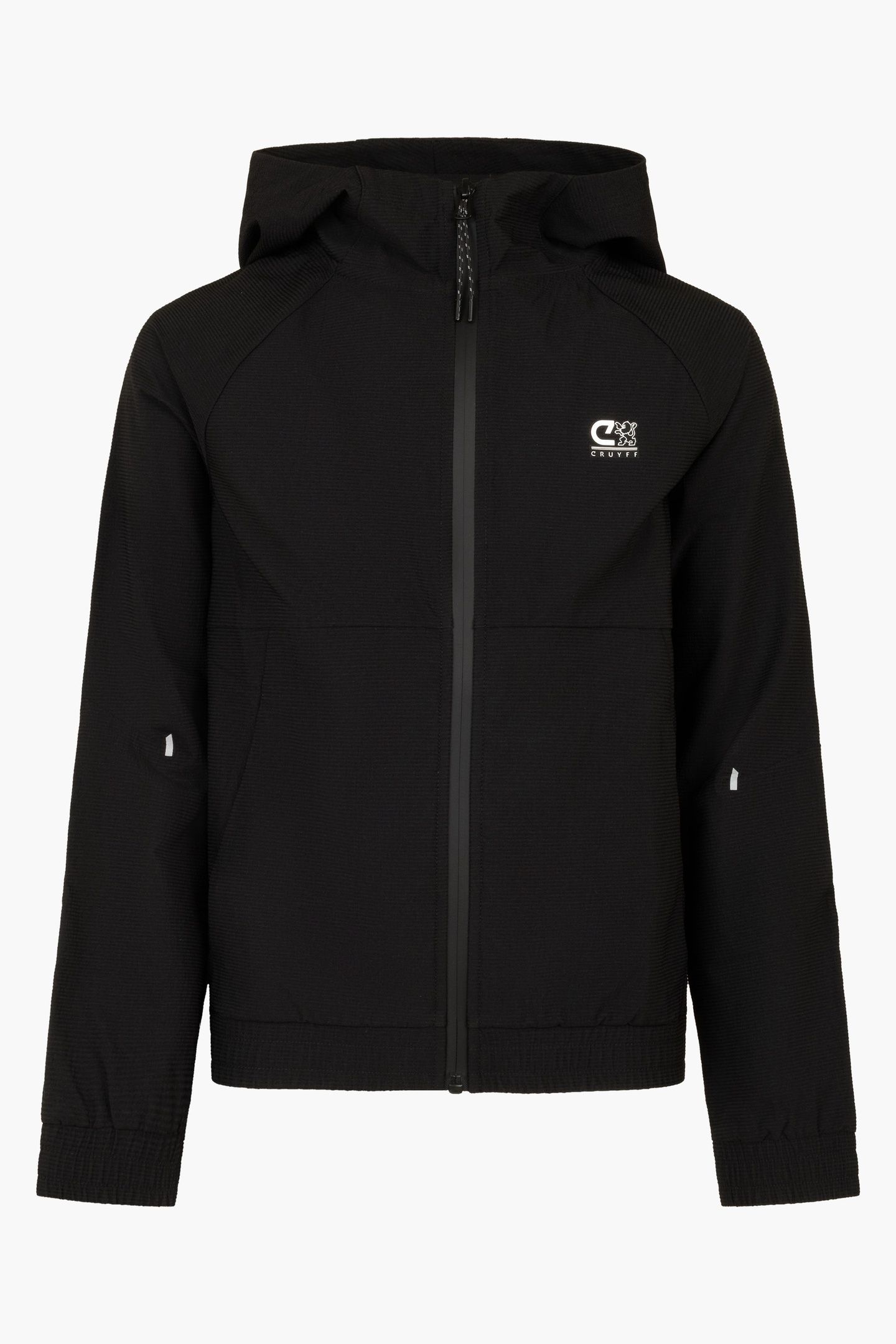 QUARTZ FZ WOVEN HOOD BLACK 1