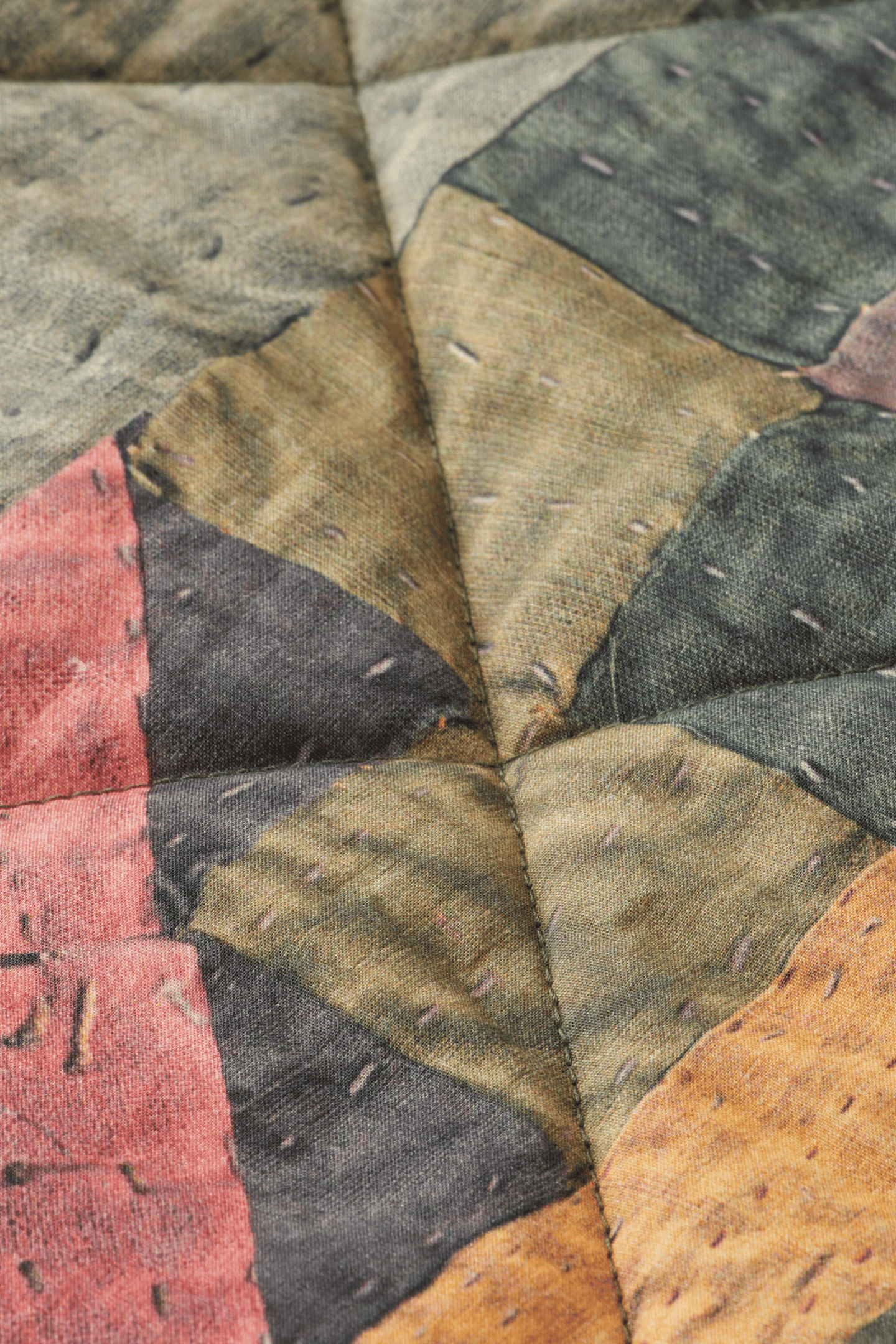 PATCHWORK MOUNTAIN PRINT OVERSHIRT MOUNTAINS PATCHWORK 6