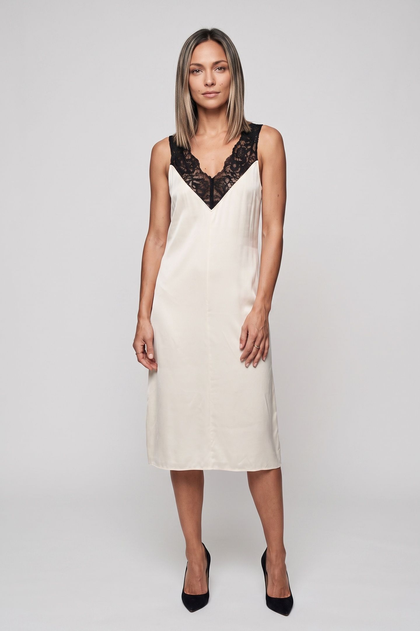 GALLIPOLI LACE DRESS WHITE 1