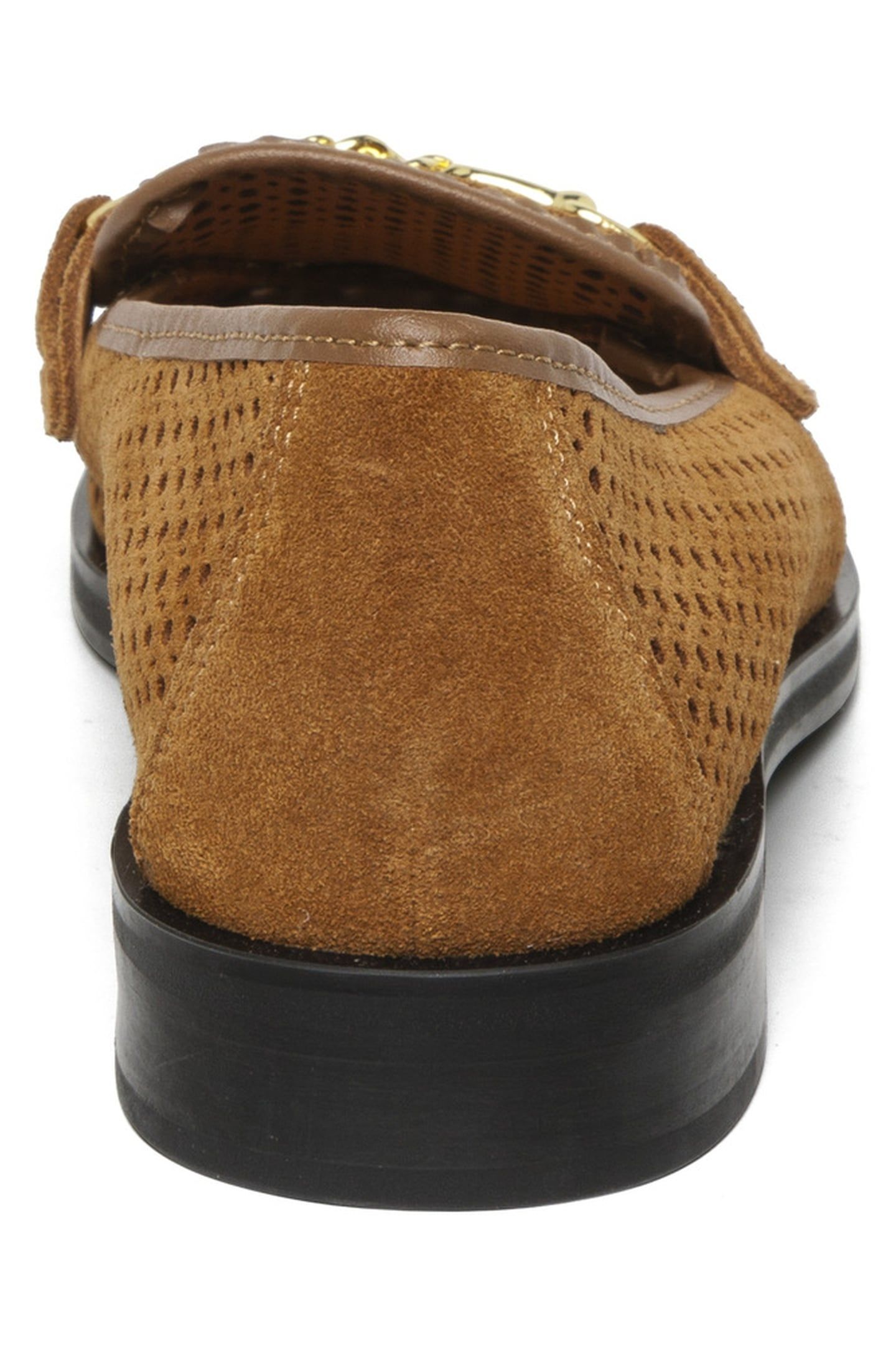 NAFISA FLAT SHOES TAN SUEDE 4