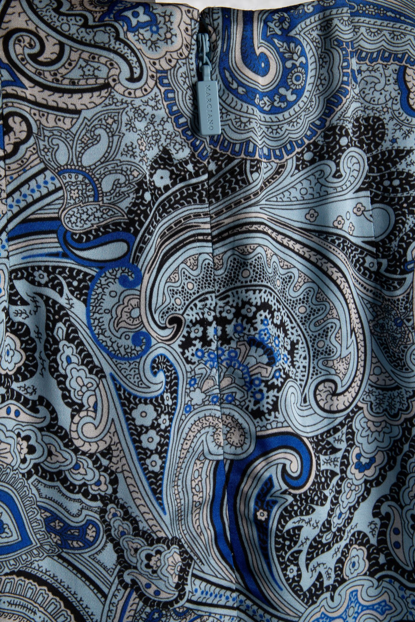 ALANIS MIDI SKIRT FLORAL PAISLEY BLUE 4