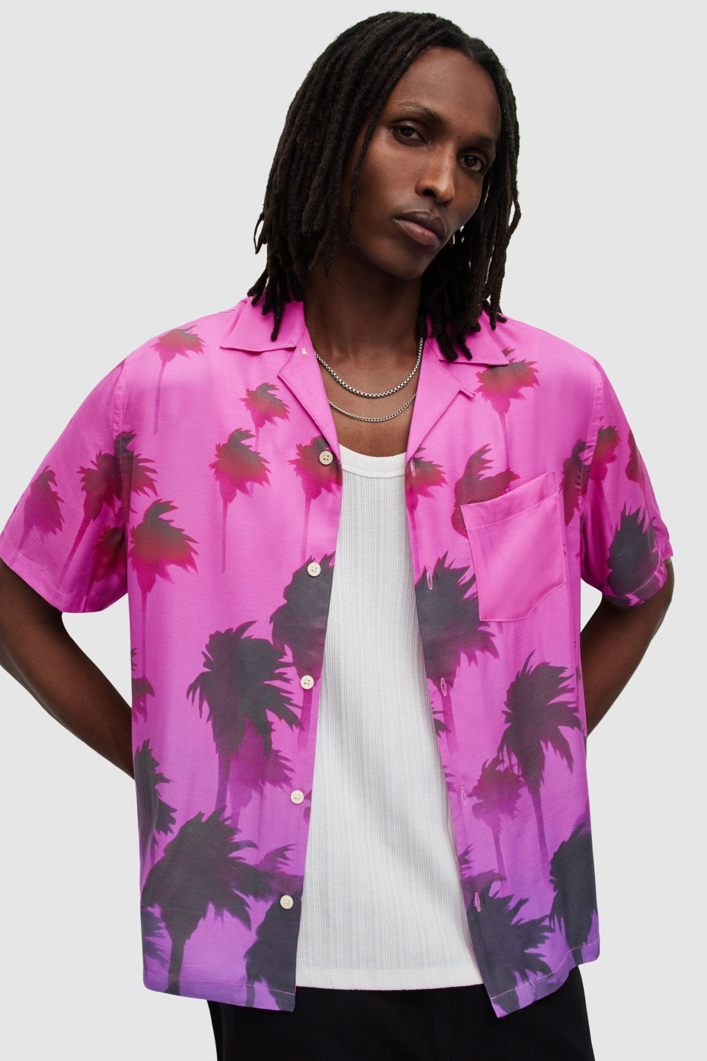 ISLANDS SS SHIRT PUNCH PINK 2