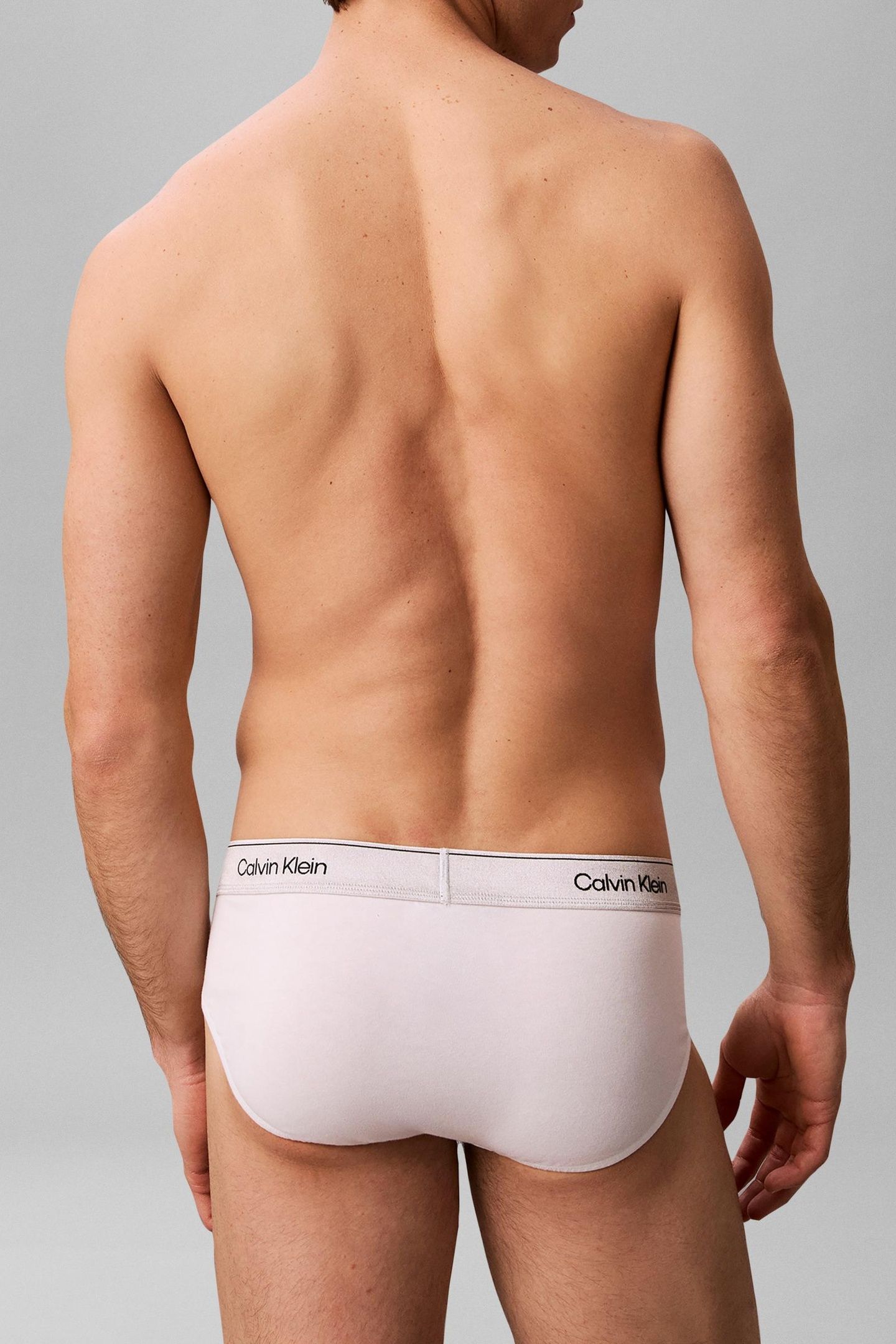 HIP BRIEF 3-PACK BLACK W/SILVER HAZE WB/SILVER HAZE 4