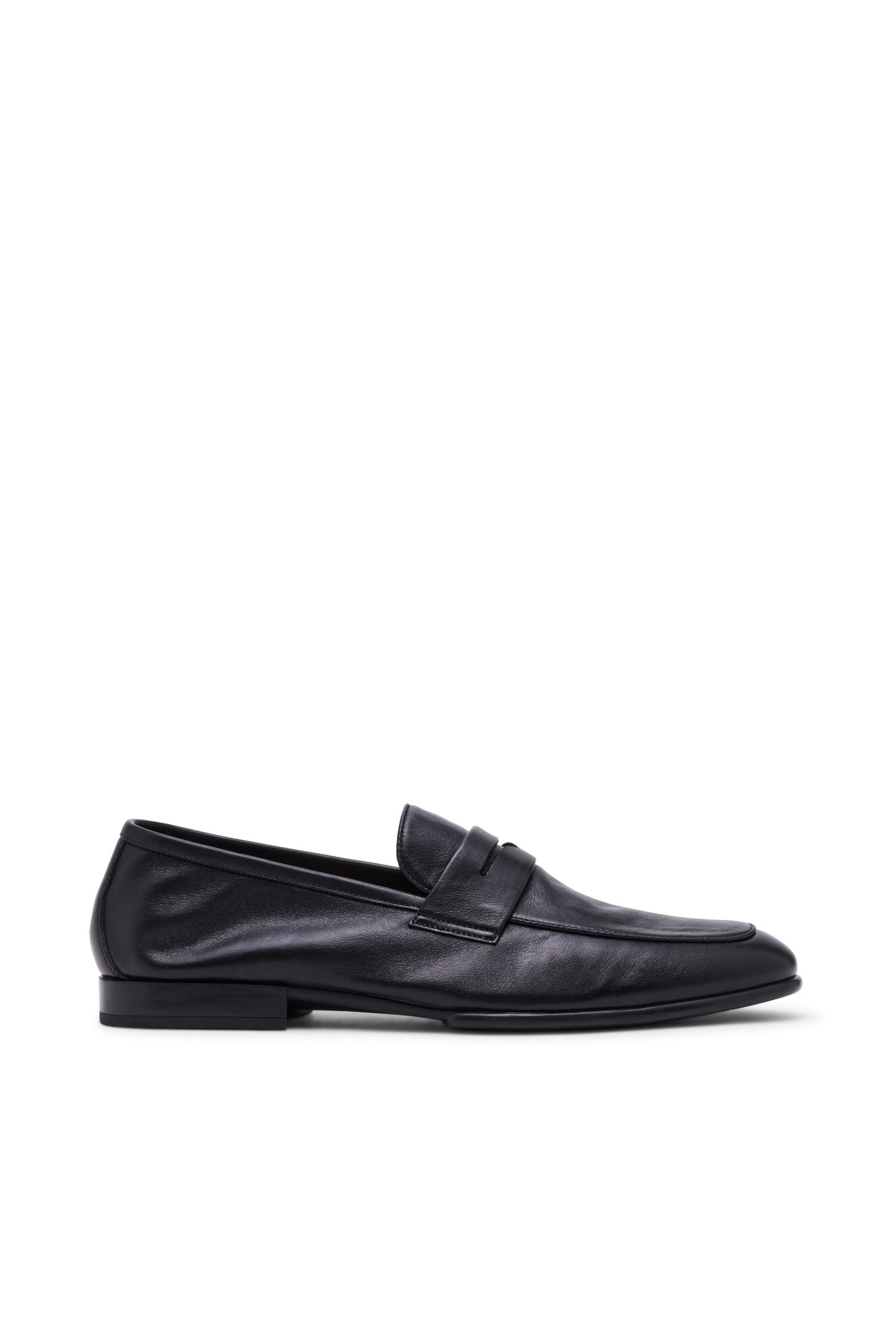 SWANSON CASUAL SHOES BLACK LEATHER 1