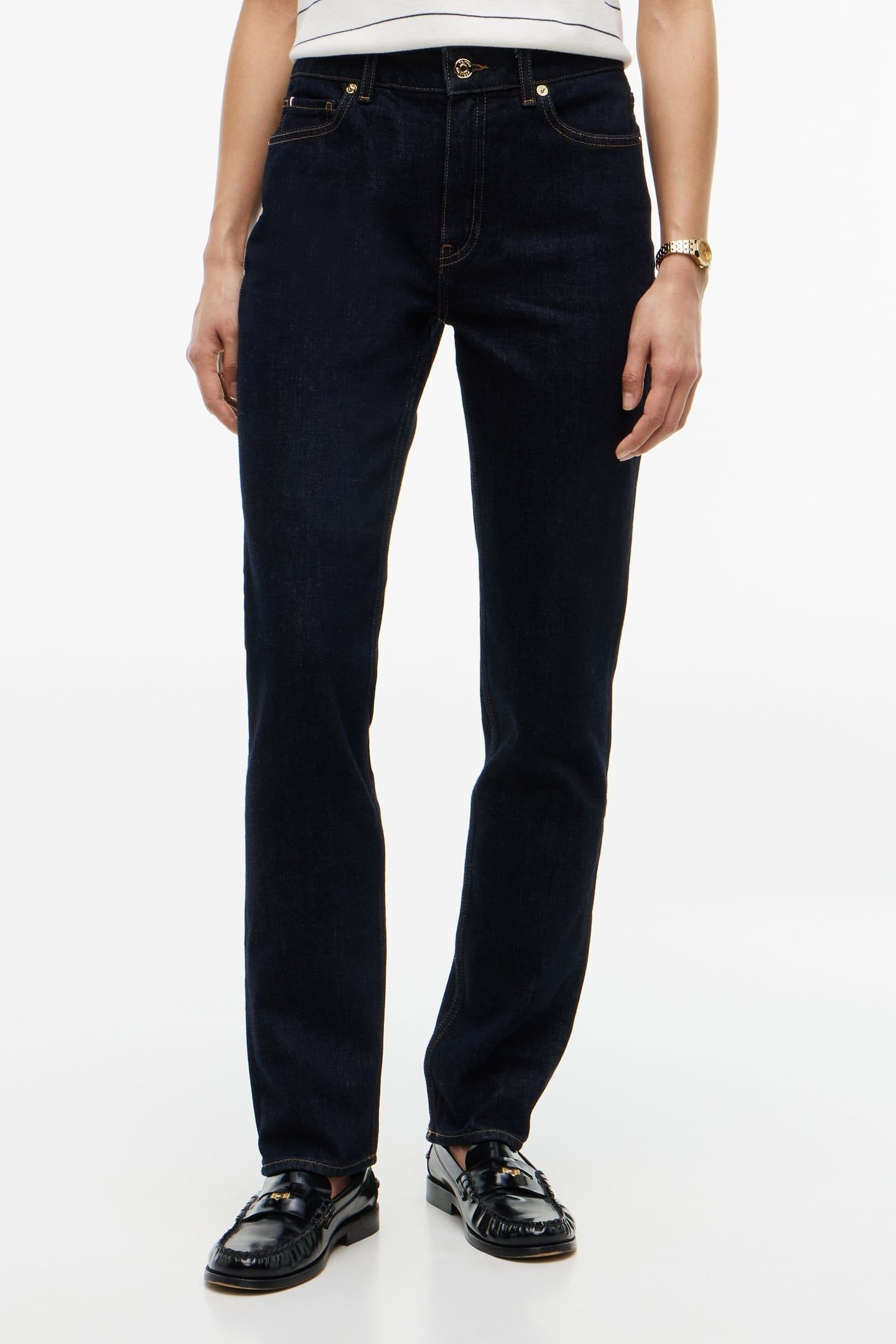 SLIM RINSE MID RISE 3