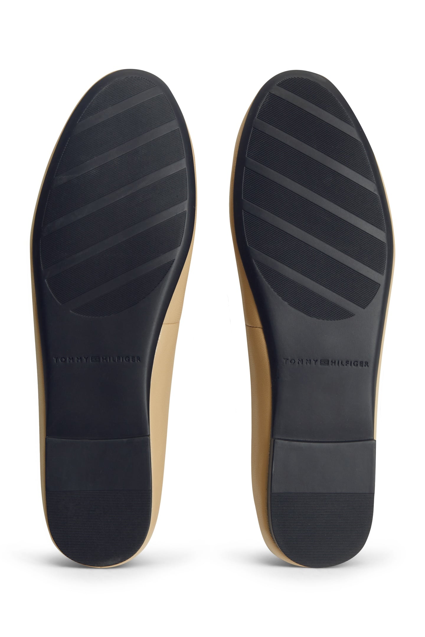 TH PLATE LEATHER BALLERINAS DESERT 6