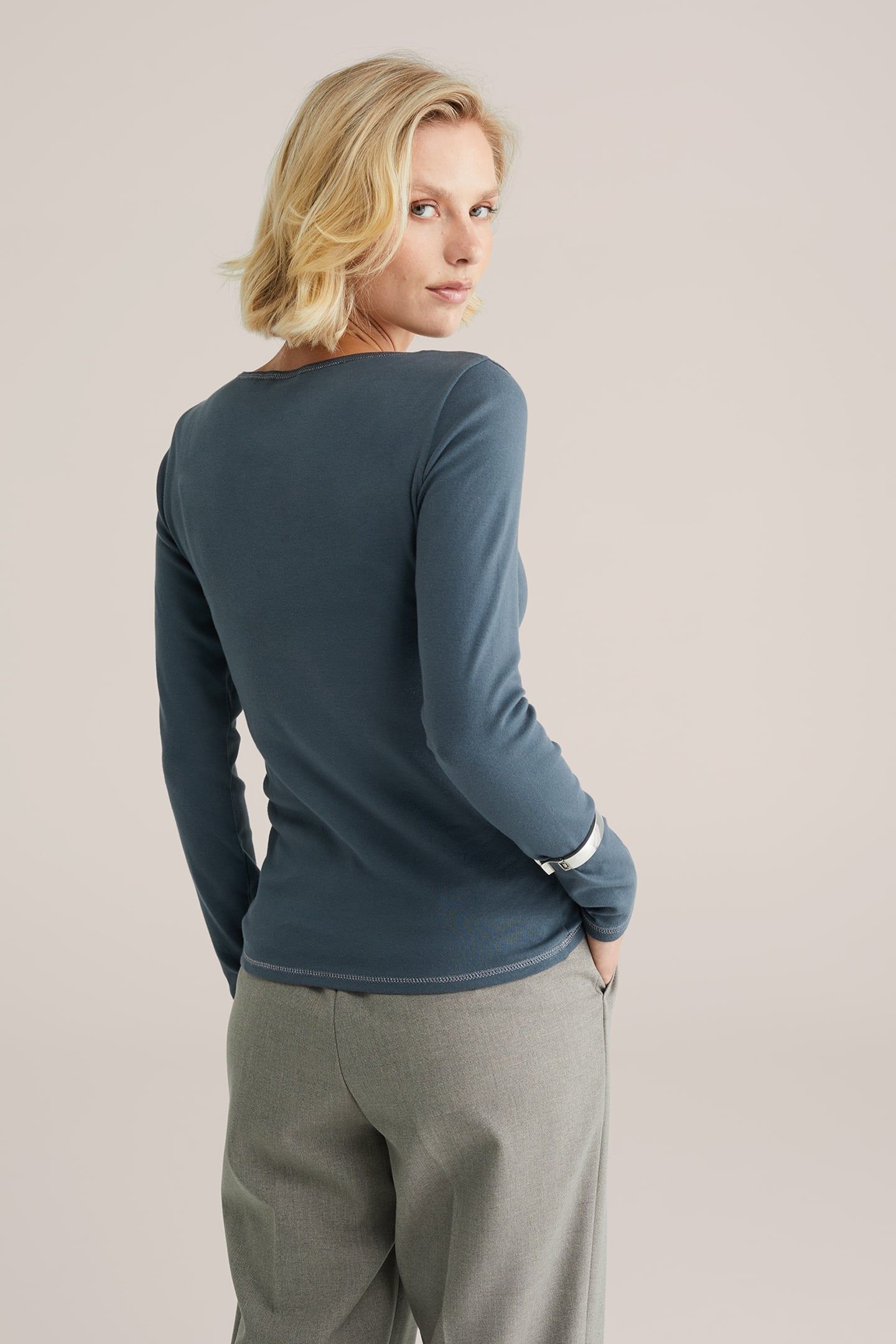 T-SHIRT GREYISH BLUE 3