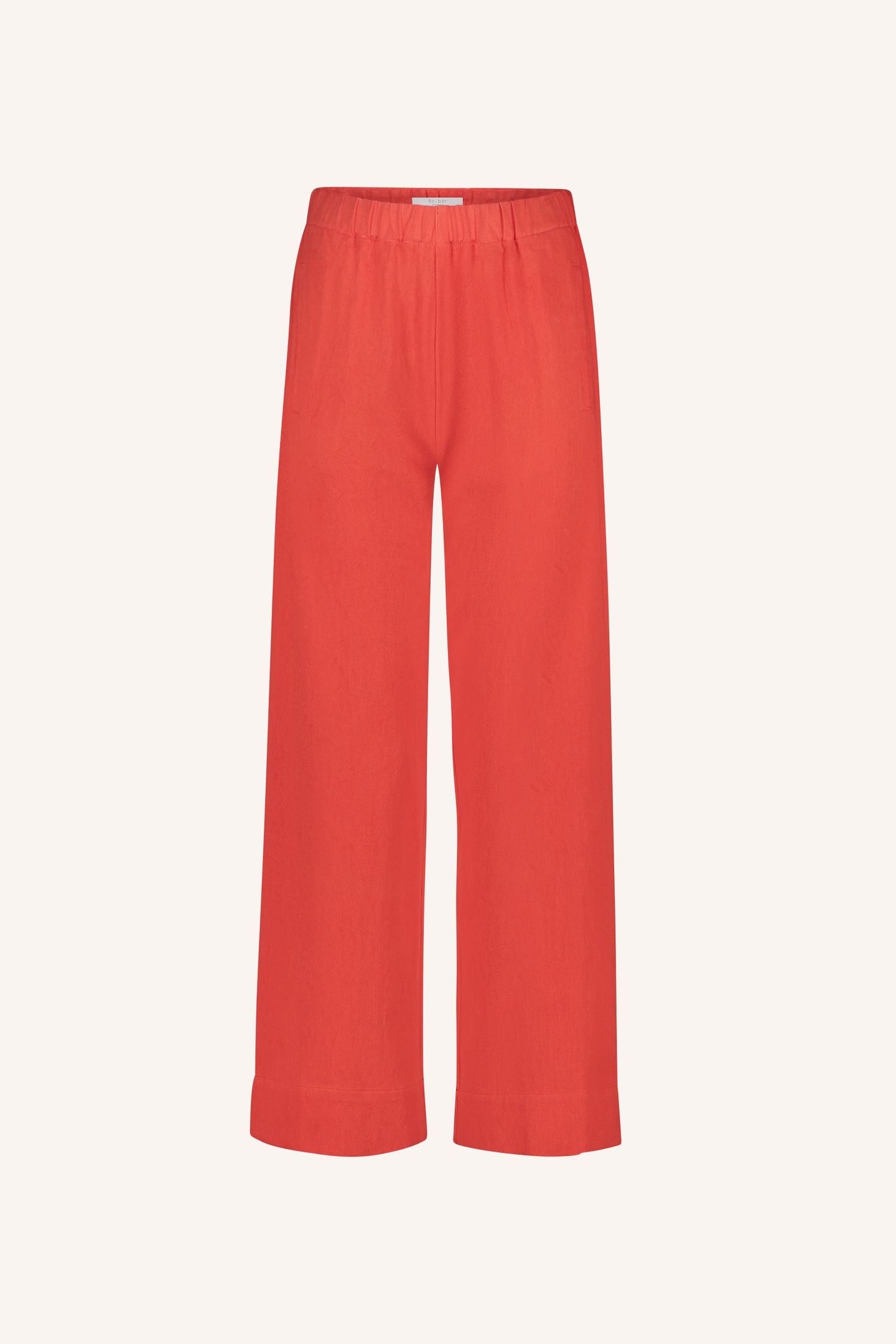 MEES TWILL PANTS POPPY RED 6