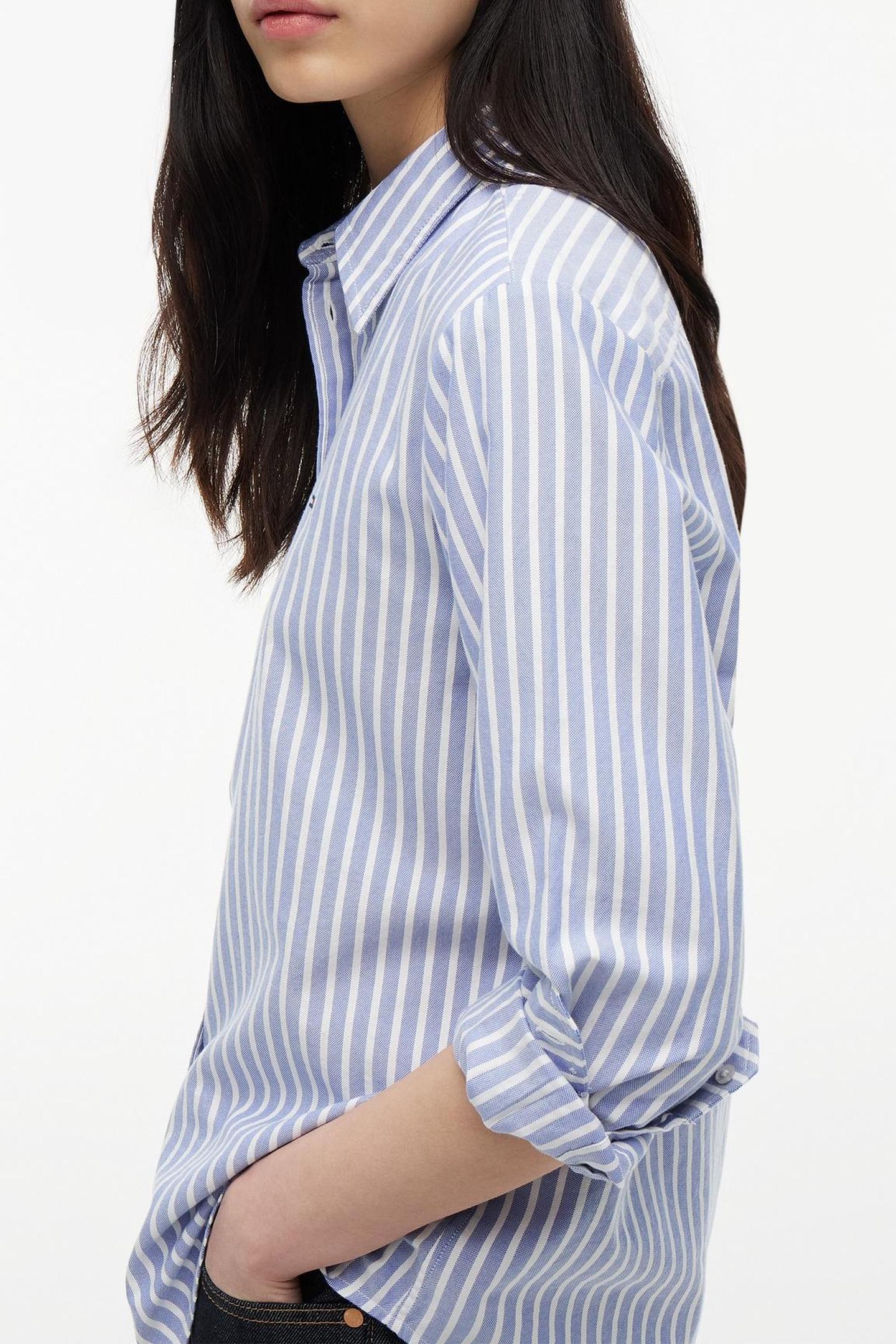 REGULAR OXFORD SHIRT NOBLE BLUE/STRIPE 5