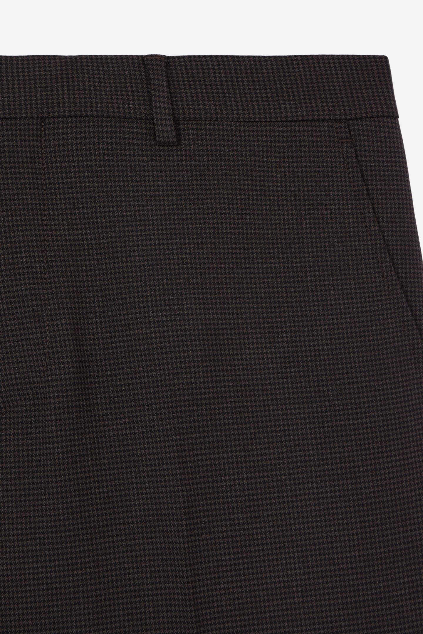CLASSIC SUIT TROUSERS BROWN/BLACK 6