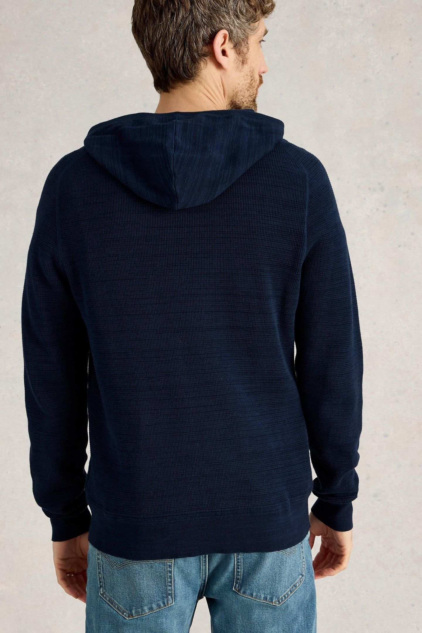 ATTADALE HOODED JUMPER DARK NAVY 2