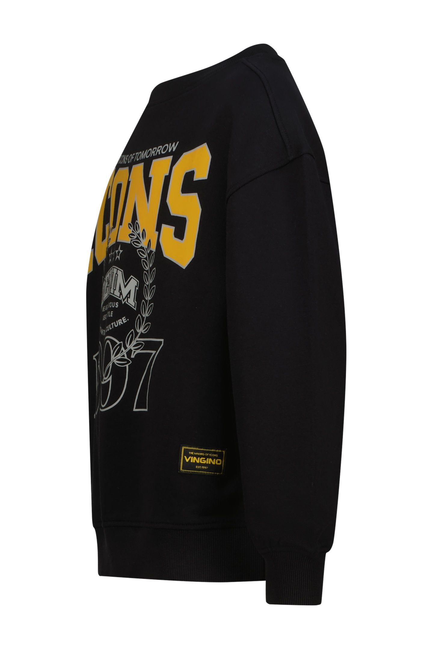 BOYS NEZO SWEATER DEEP BLACK 2