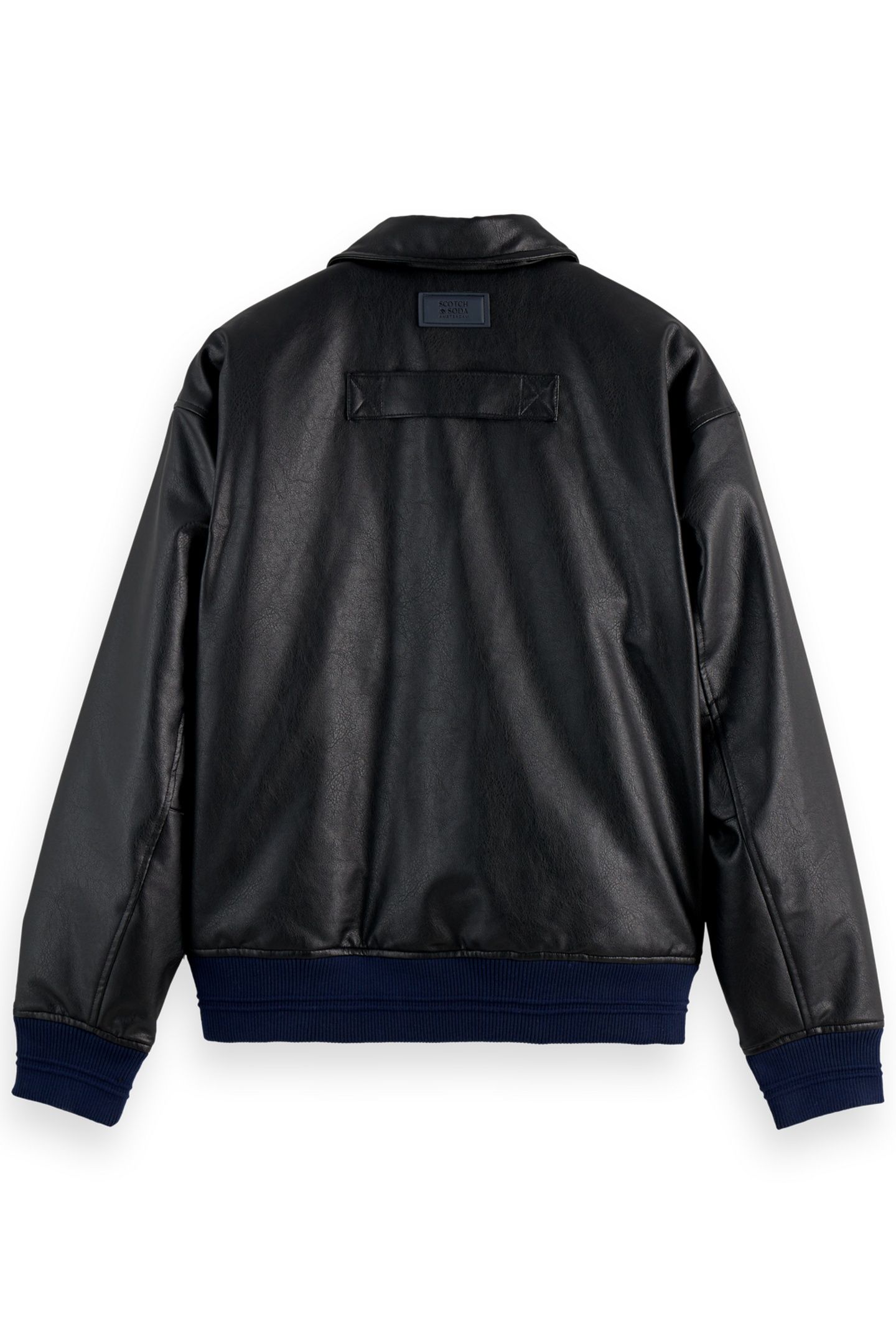 FAUX LEATHER PUFFER METEORITE 5
