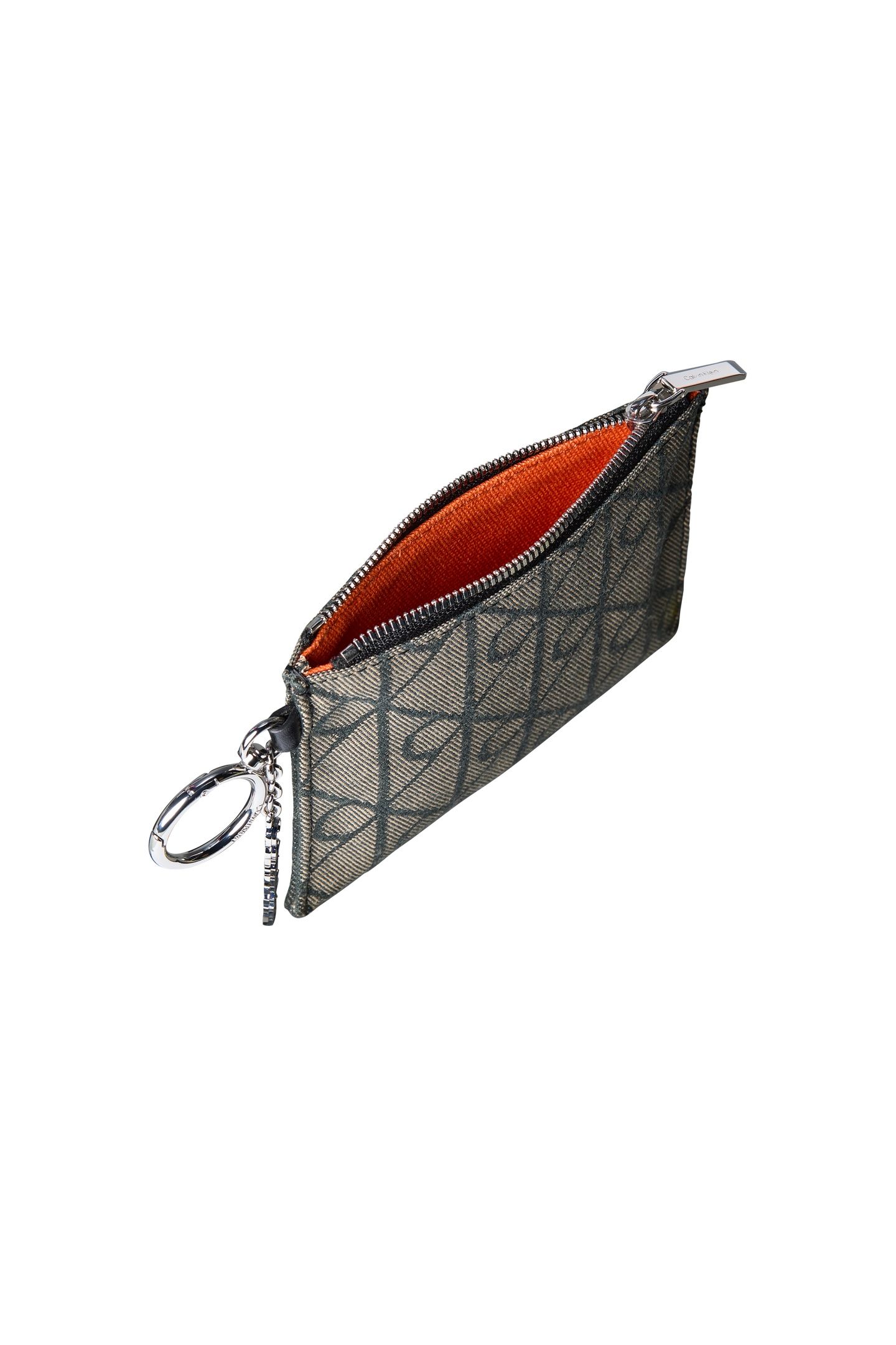 SCRIPT HARDWARE JACQUARD POUCH LOTUS BEIGE/BLACK JACQUARD 3