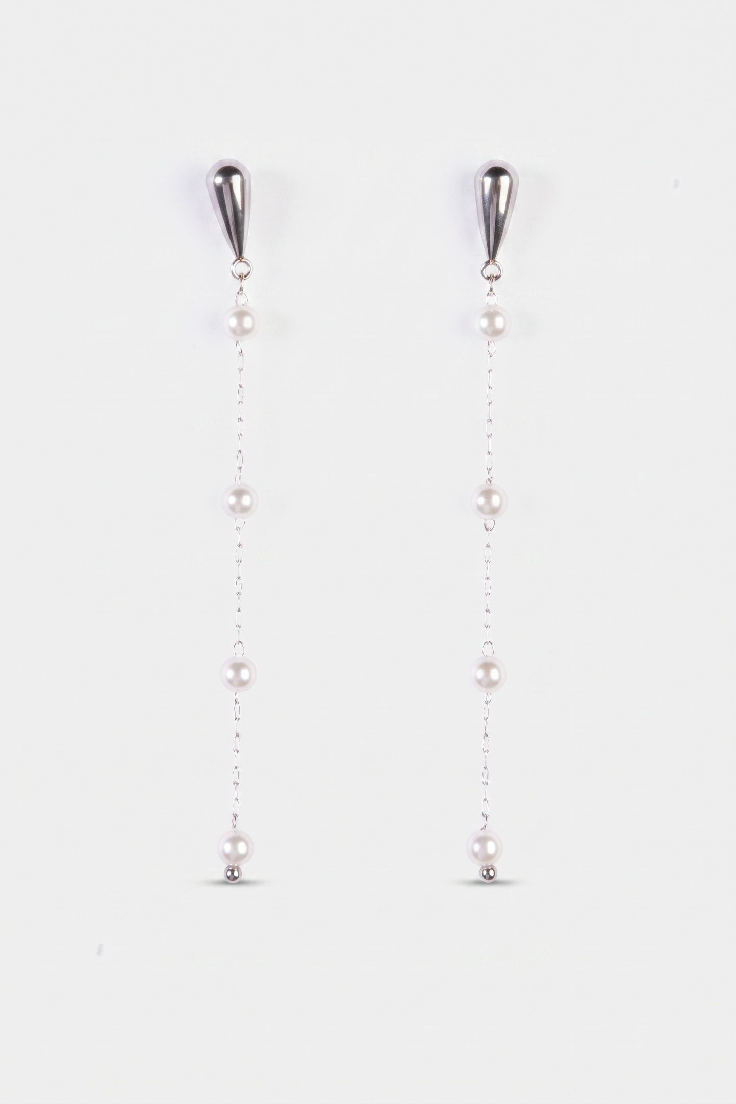 DEWDROP OHRRINGE SILVER 3