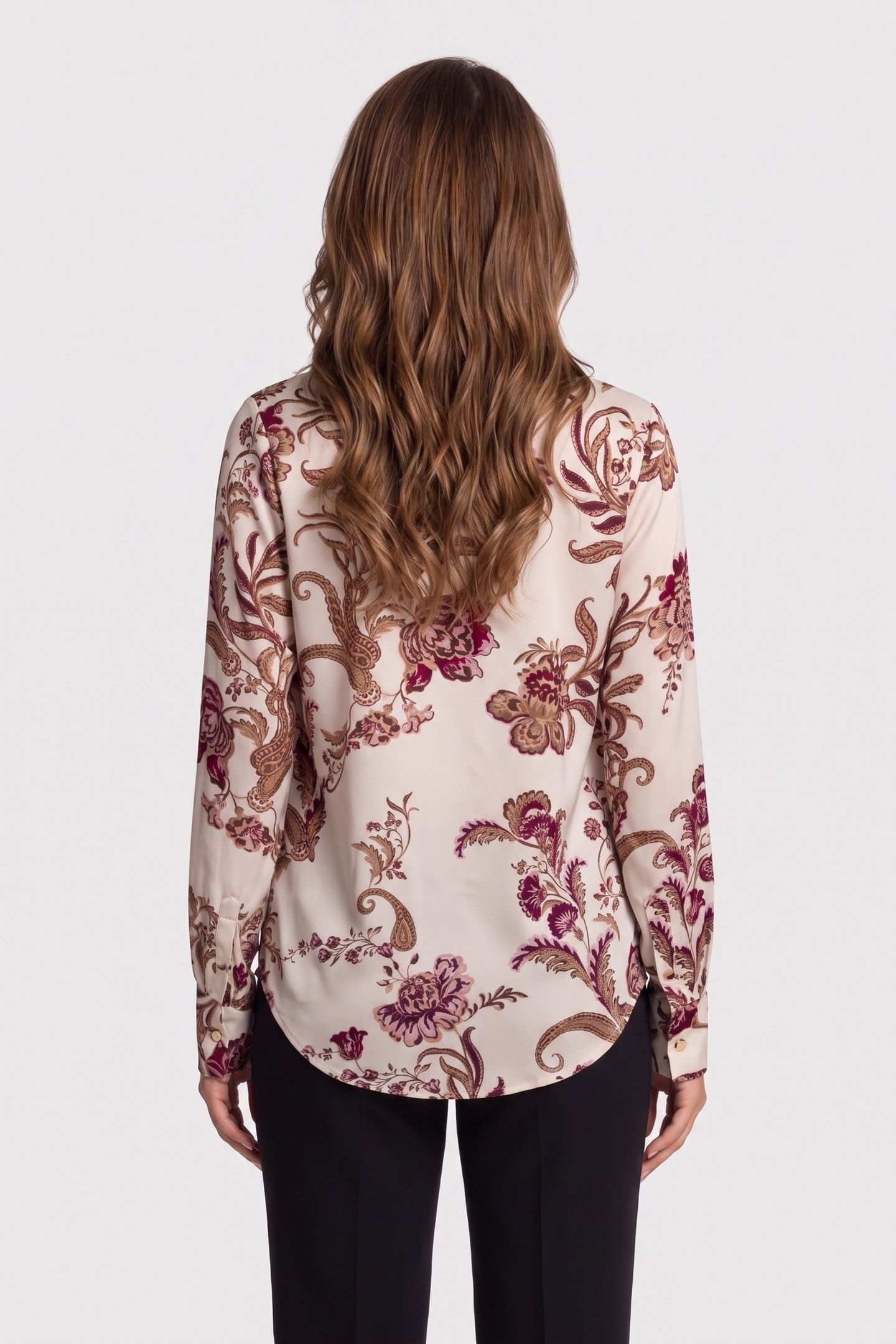 NEW MELISSA SHIRT FLORAL PAYSLEY ICE C 2