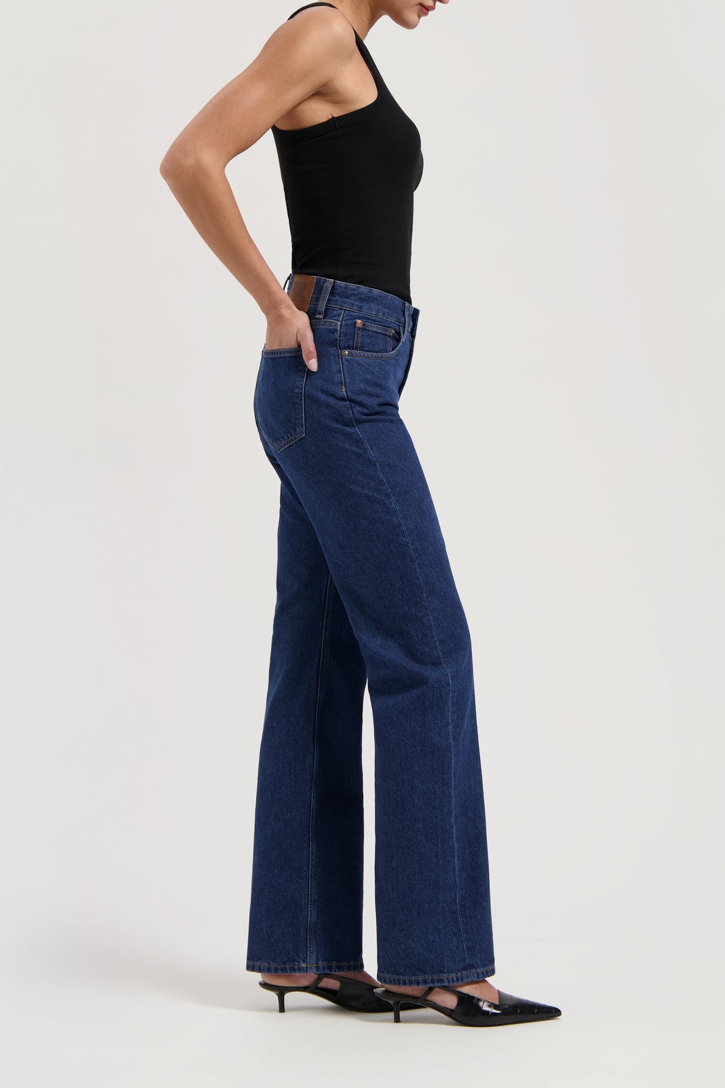 JAMIE MID LOOSE STONE INDIGO 9
