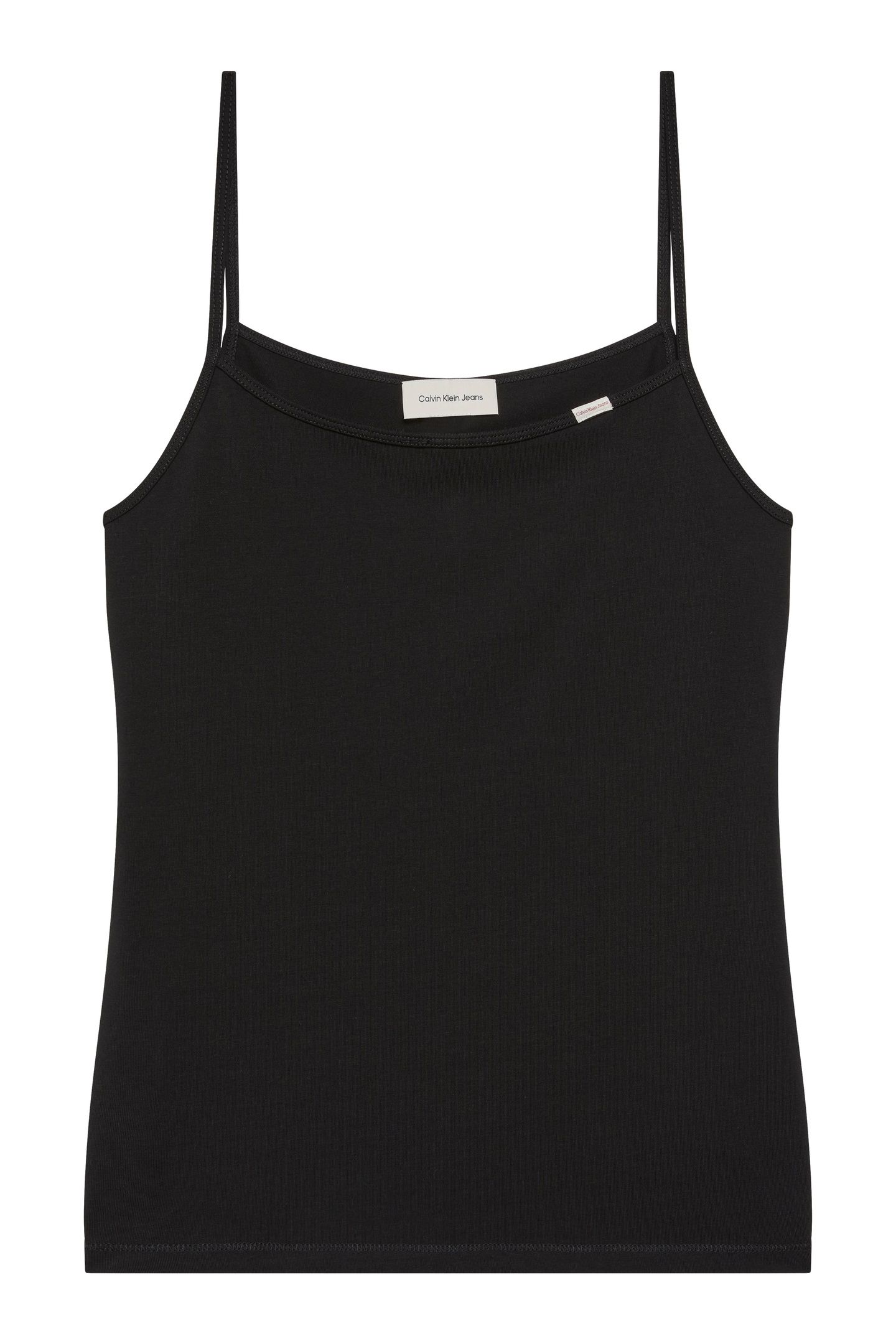 SLEEVELESS COTTON STRETCH TOP BLACK 4