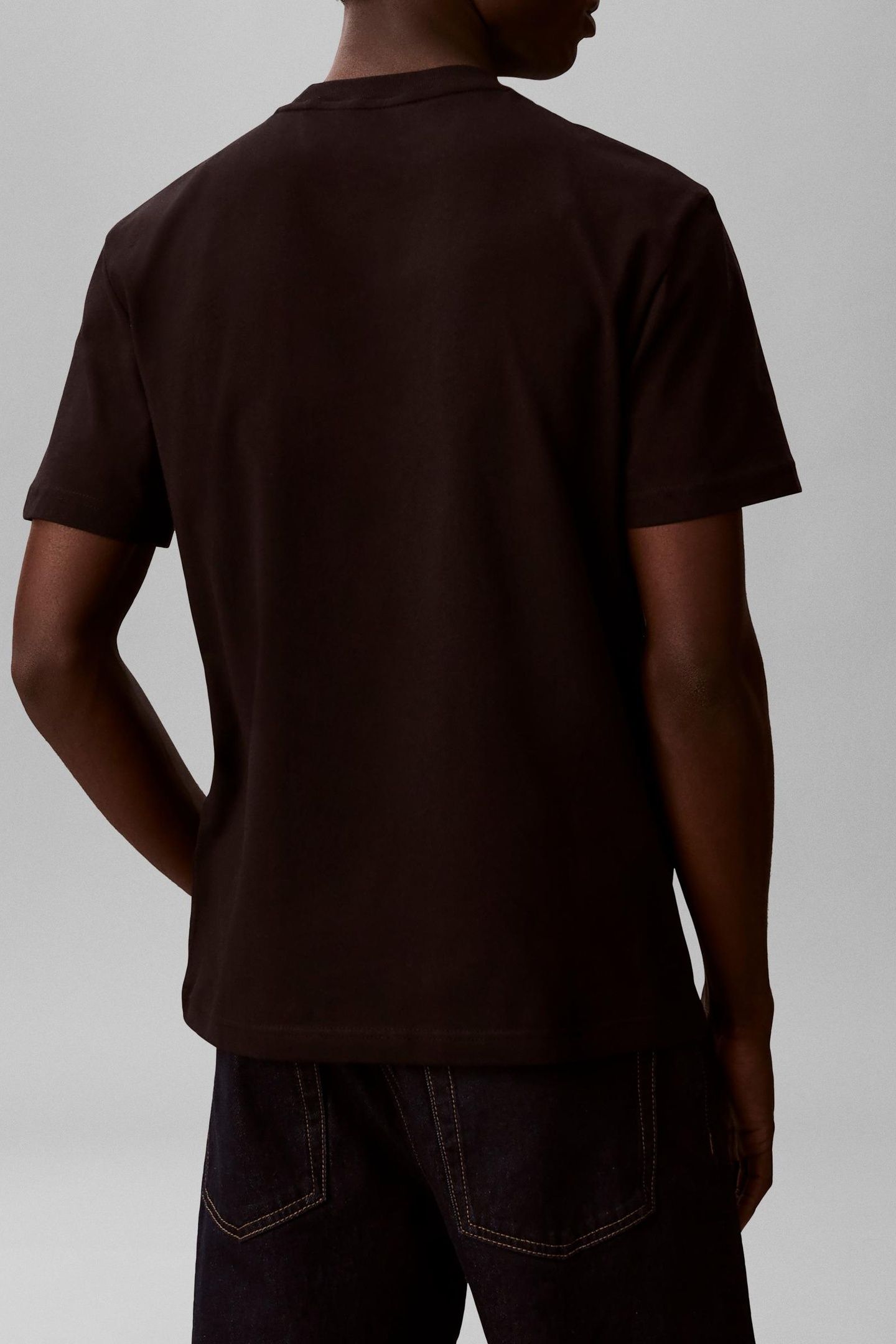 CP-DOUBLE LOGO T-SHIRT BLACK 3