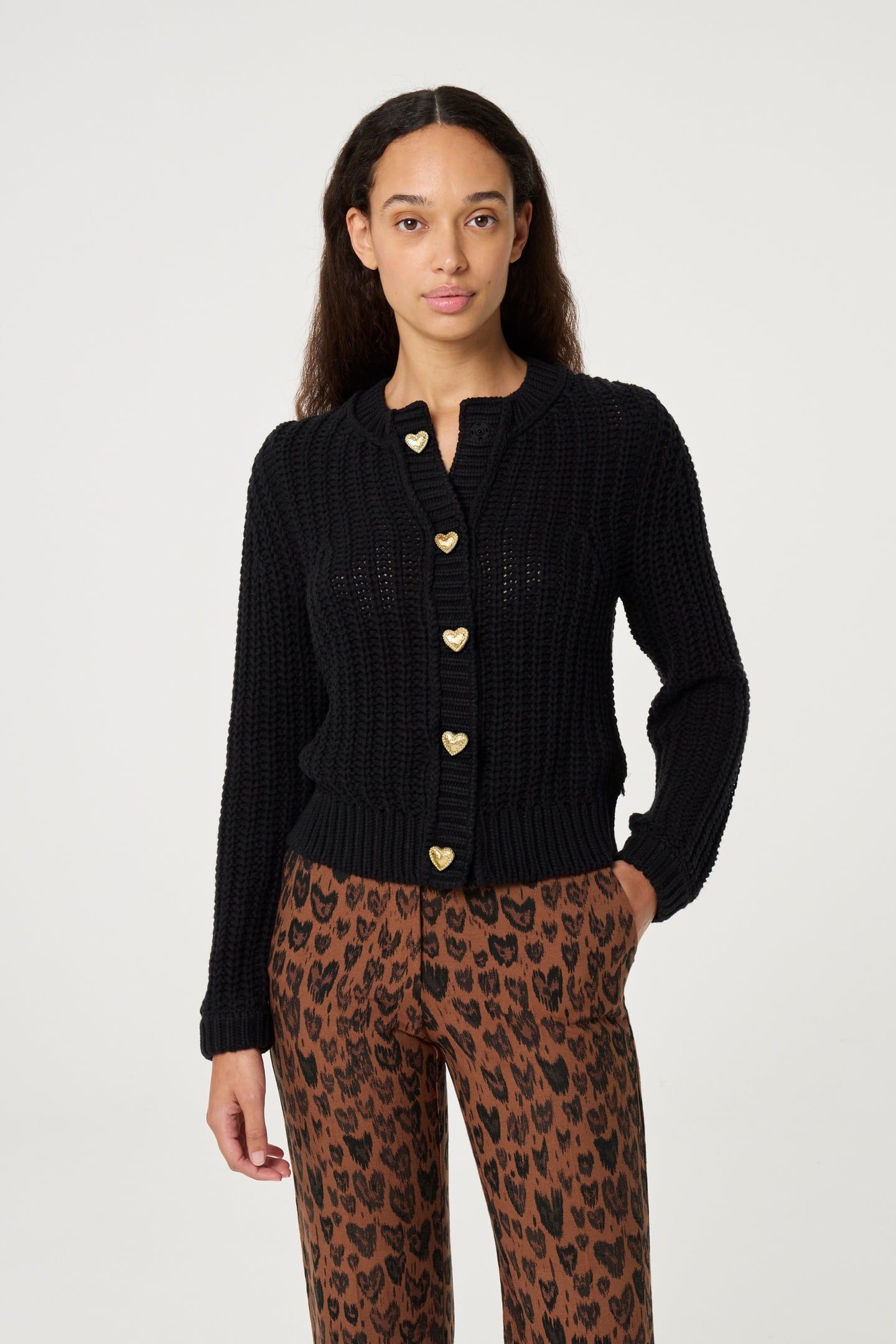 SUN CARDIGAN BLACK 2