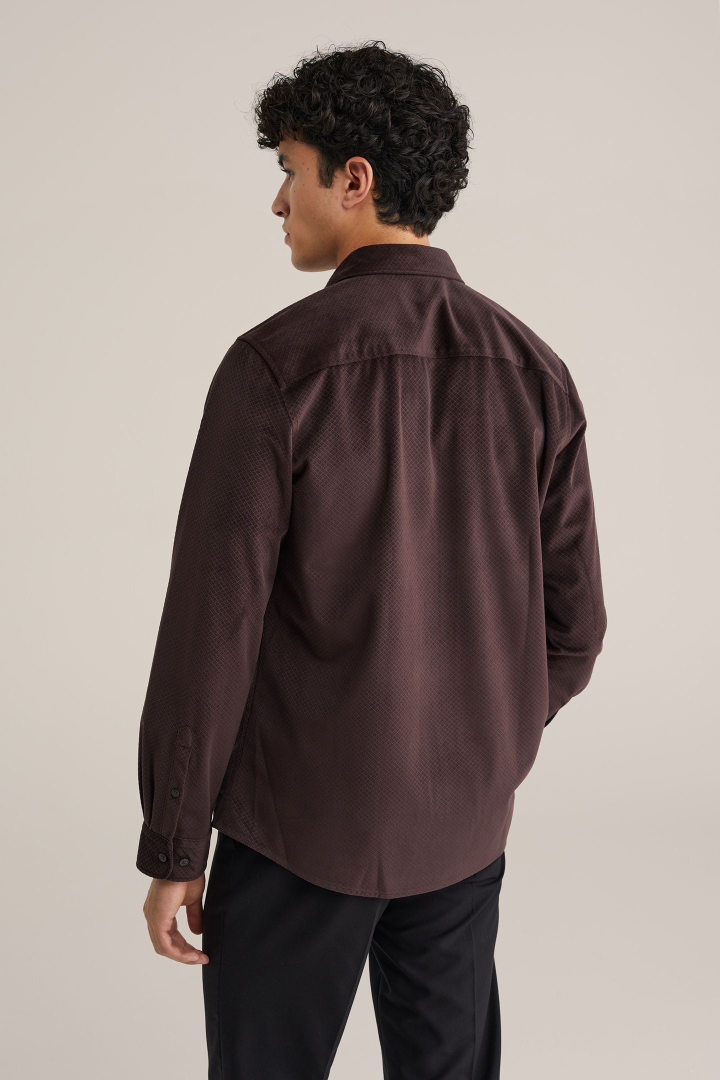SHIRT DARK BROWN 3