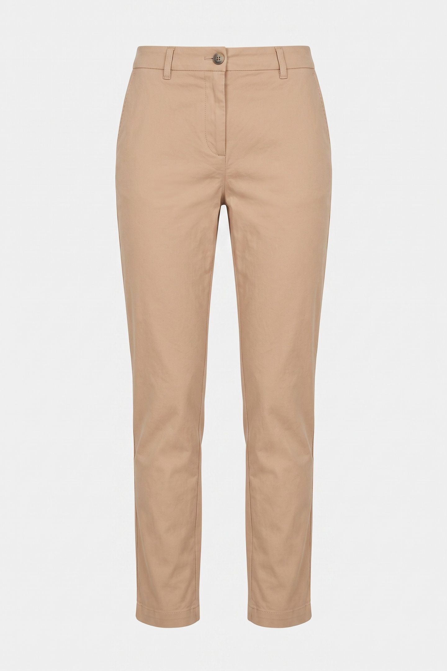 COTTON SLIM STRAIGHT BEIGE 3
