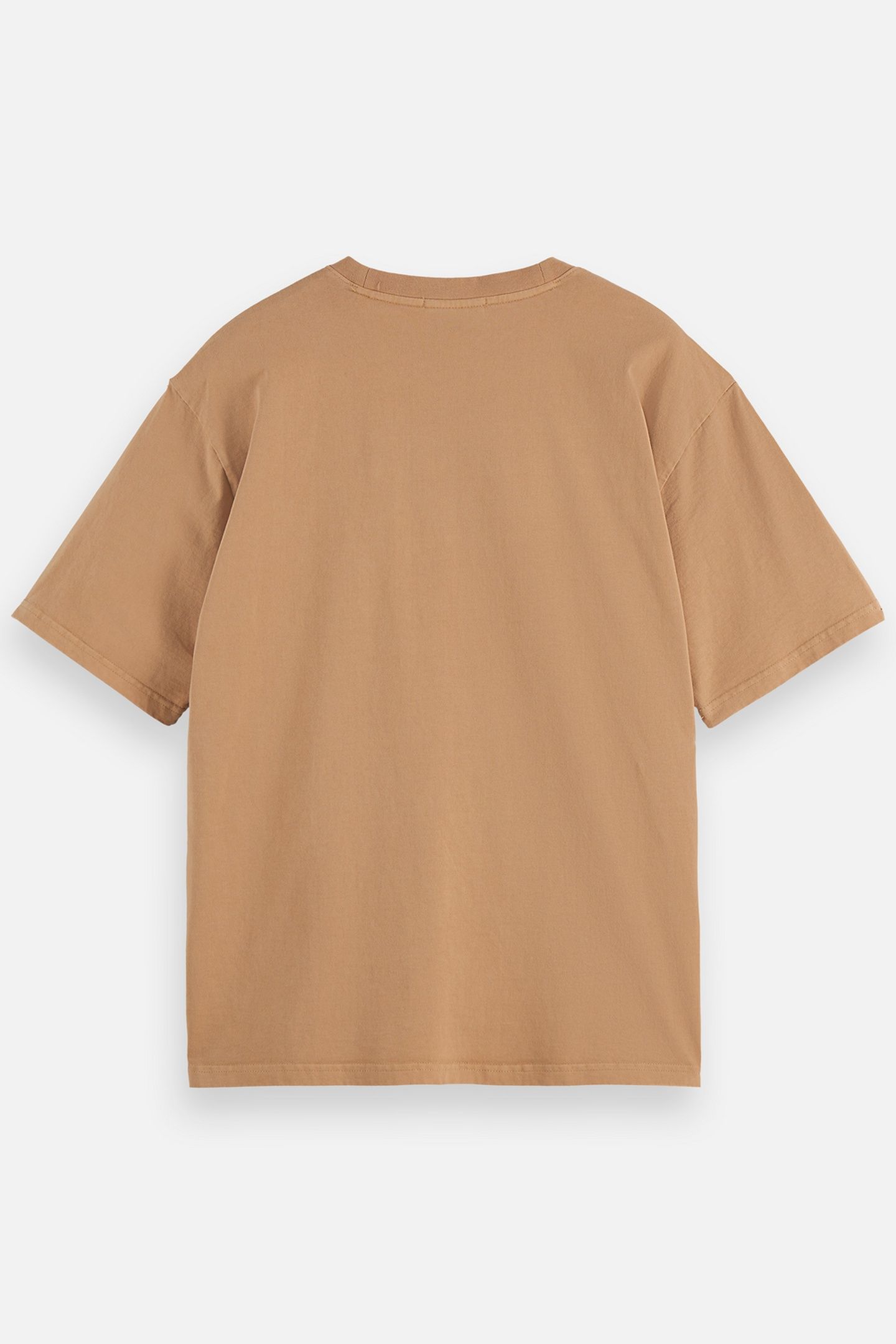LOOSE FIT OVERDYED AW T-SHIRT TANNIN 5