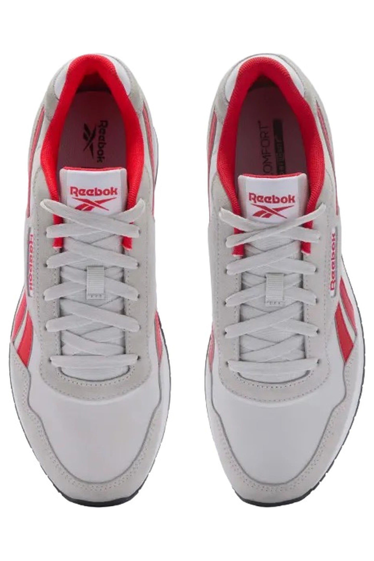 UNISEX REEBOK GLIDE MIST GREY/ENERGY RED/WHITE 3