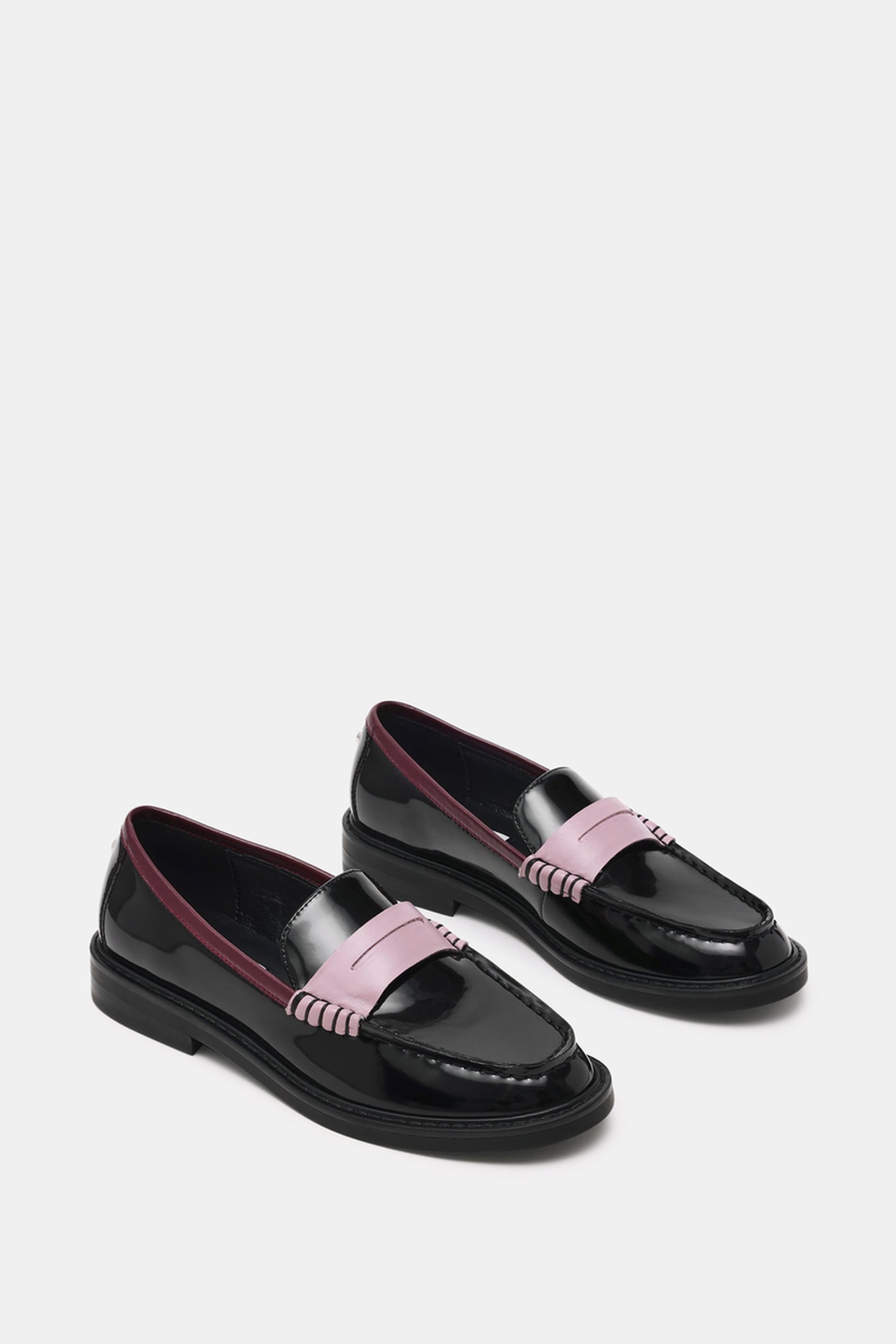 ADISON FLAT SHOES BLACK MULTI 2