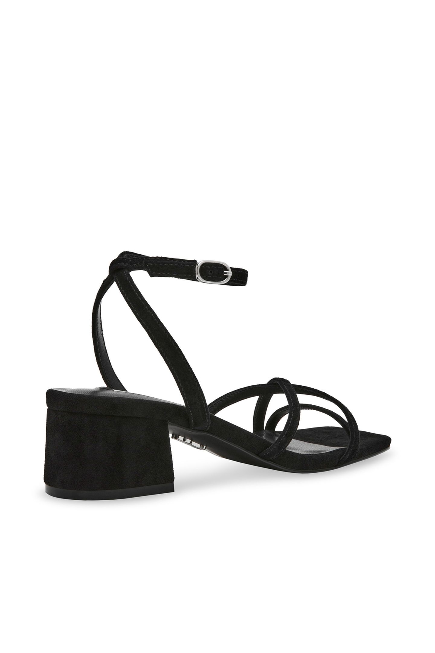 GLEAMS SANDALS BLACK SUEDE 2