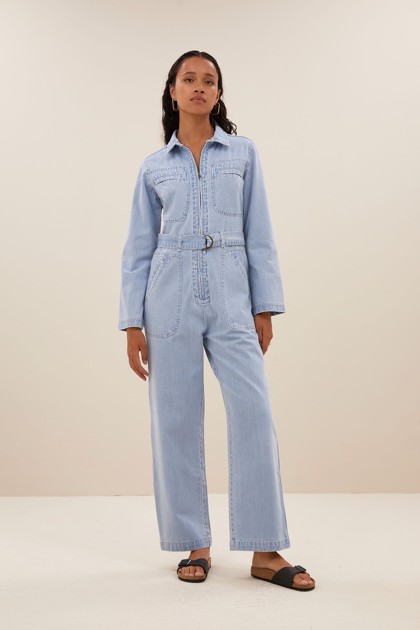 LOUISE DENIM SUIT LIGHT DENIM 1