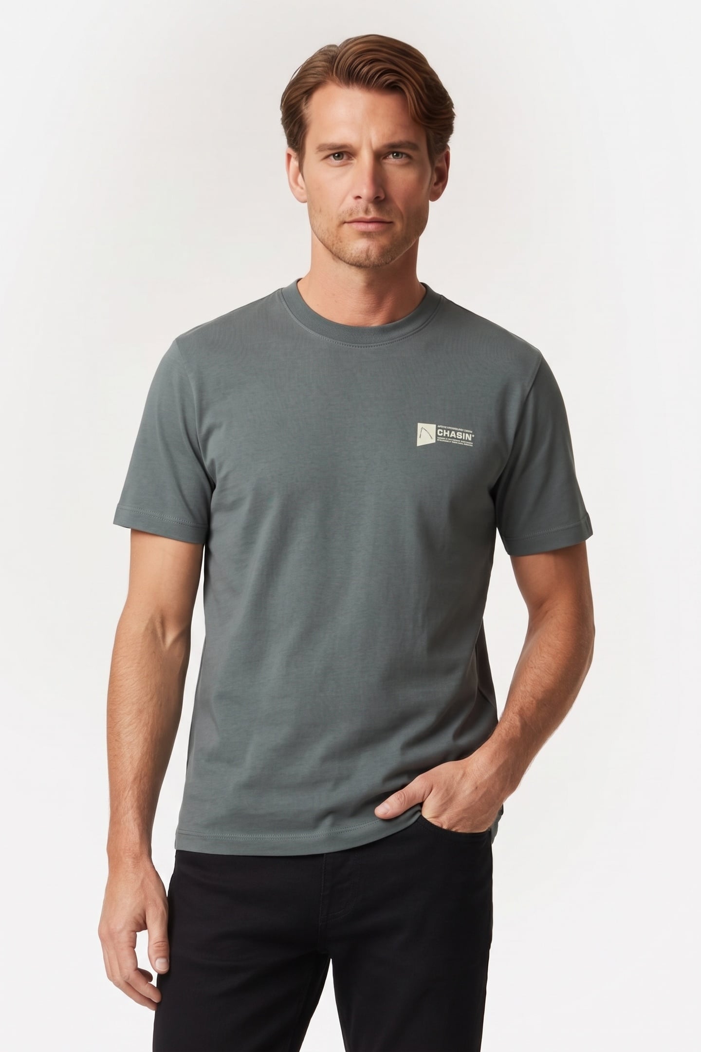 IDO TEE T-SHIRT SHORT SLEEVE BALSAM GREEN 1