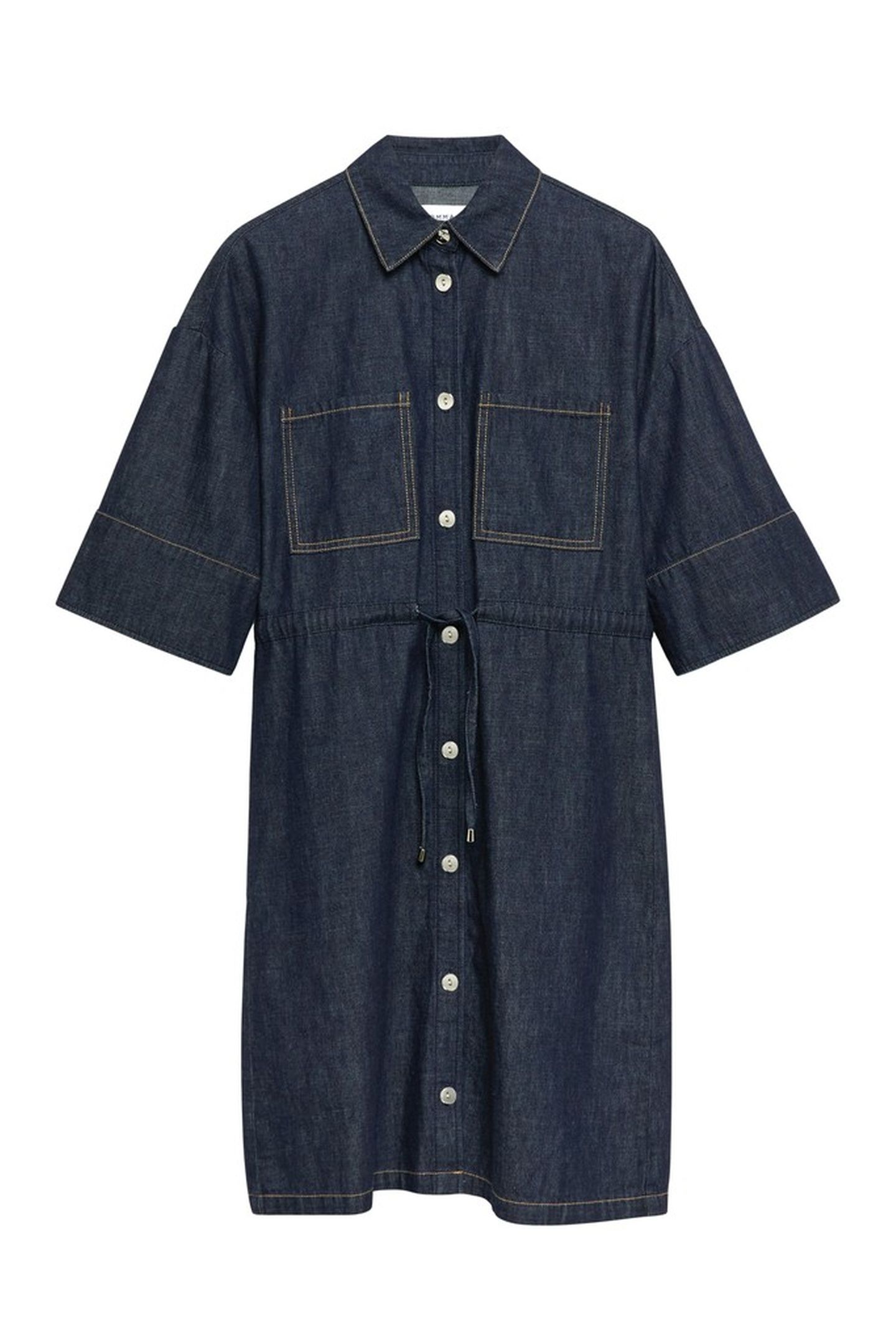 COMMA DRESSES BLUE DENIM 4