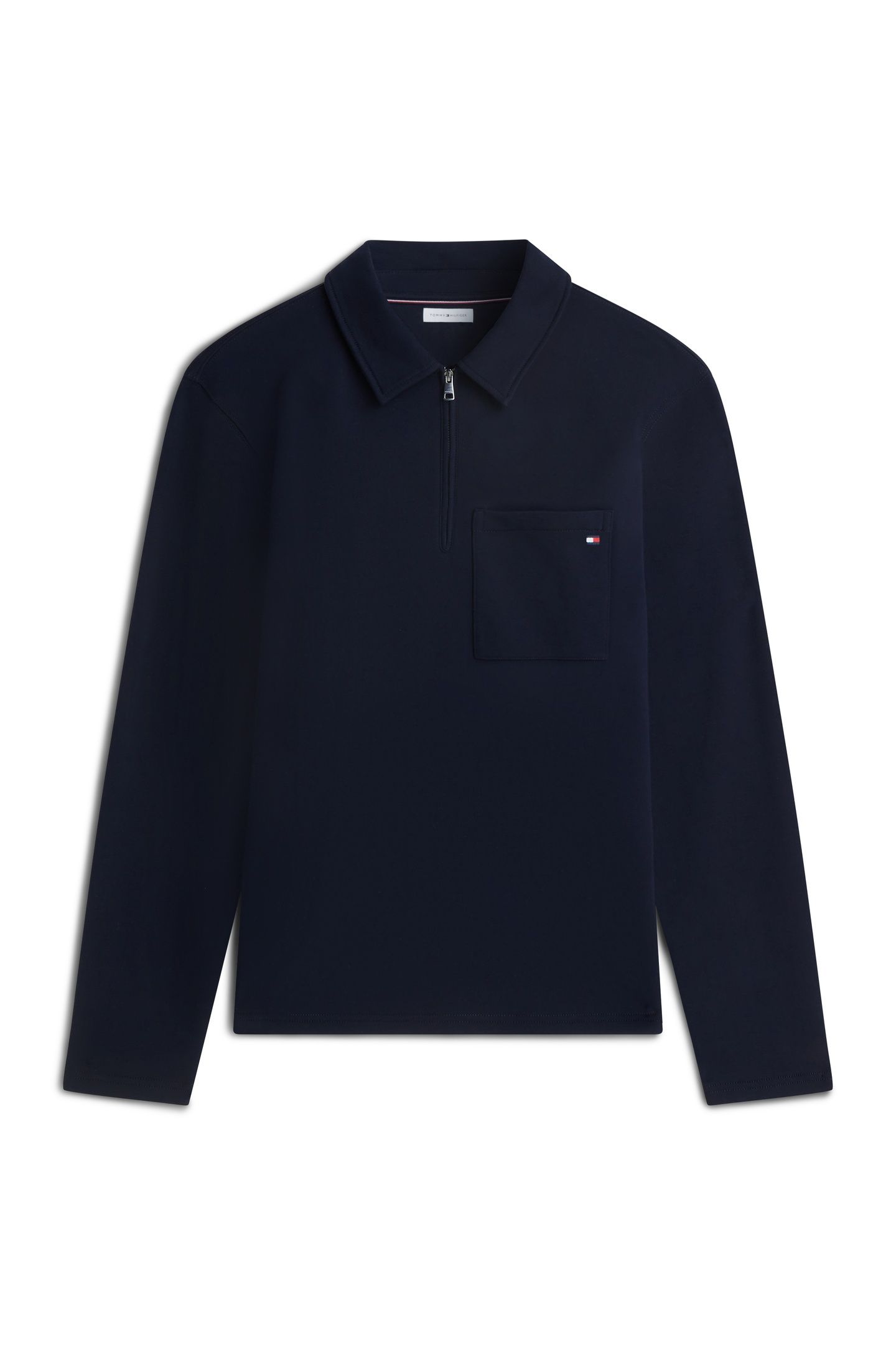 ESSENTIAL TERRY QUARTER-ZIP DESERT SKY 4