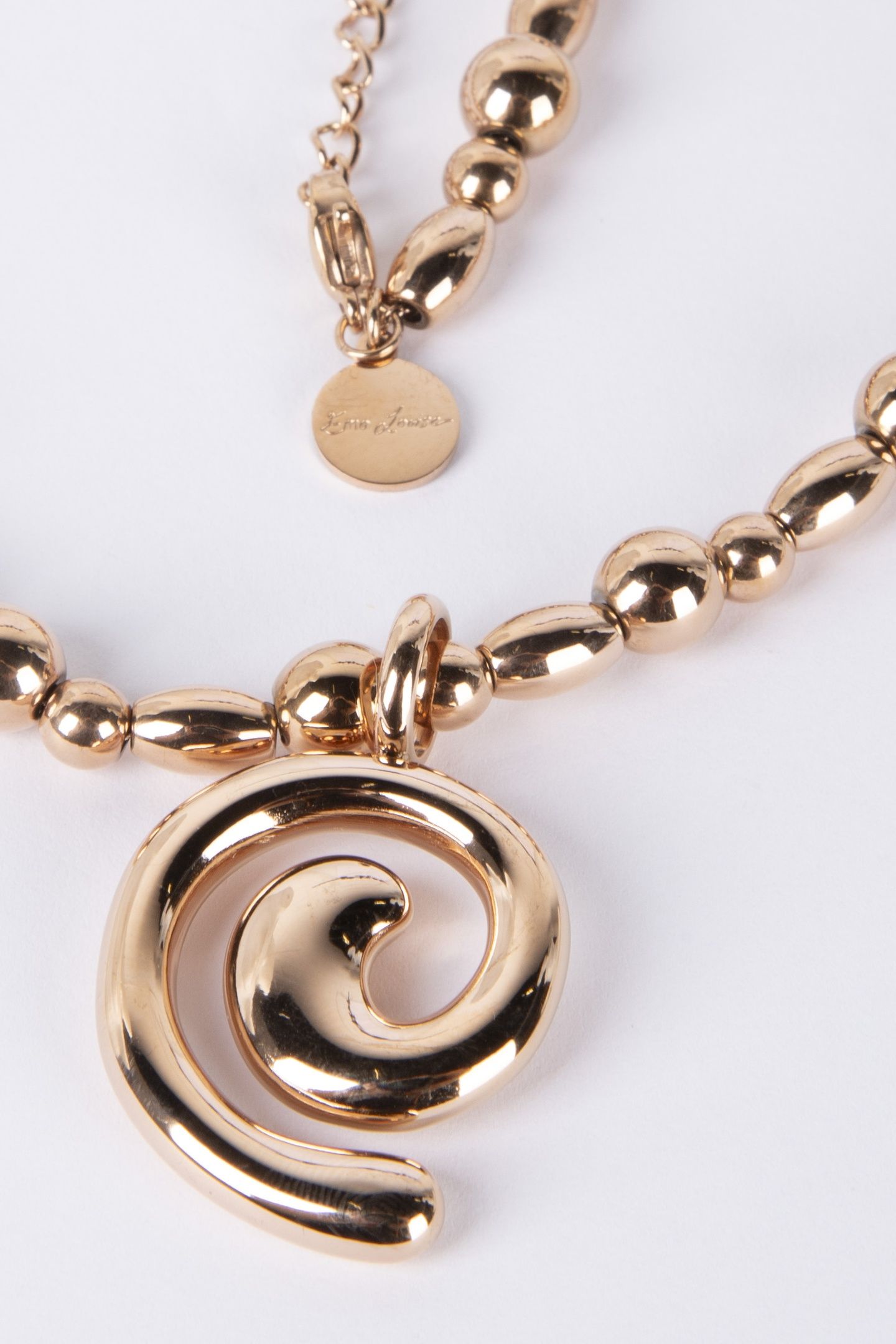 SWIRL KETTE ROSEGOLD 3