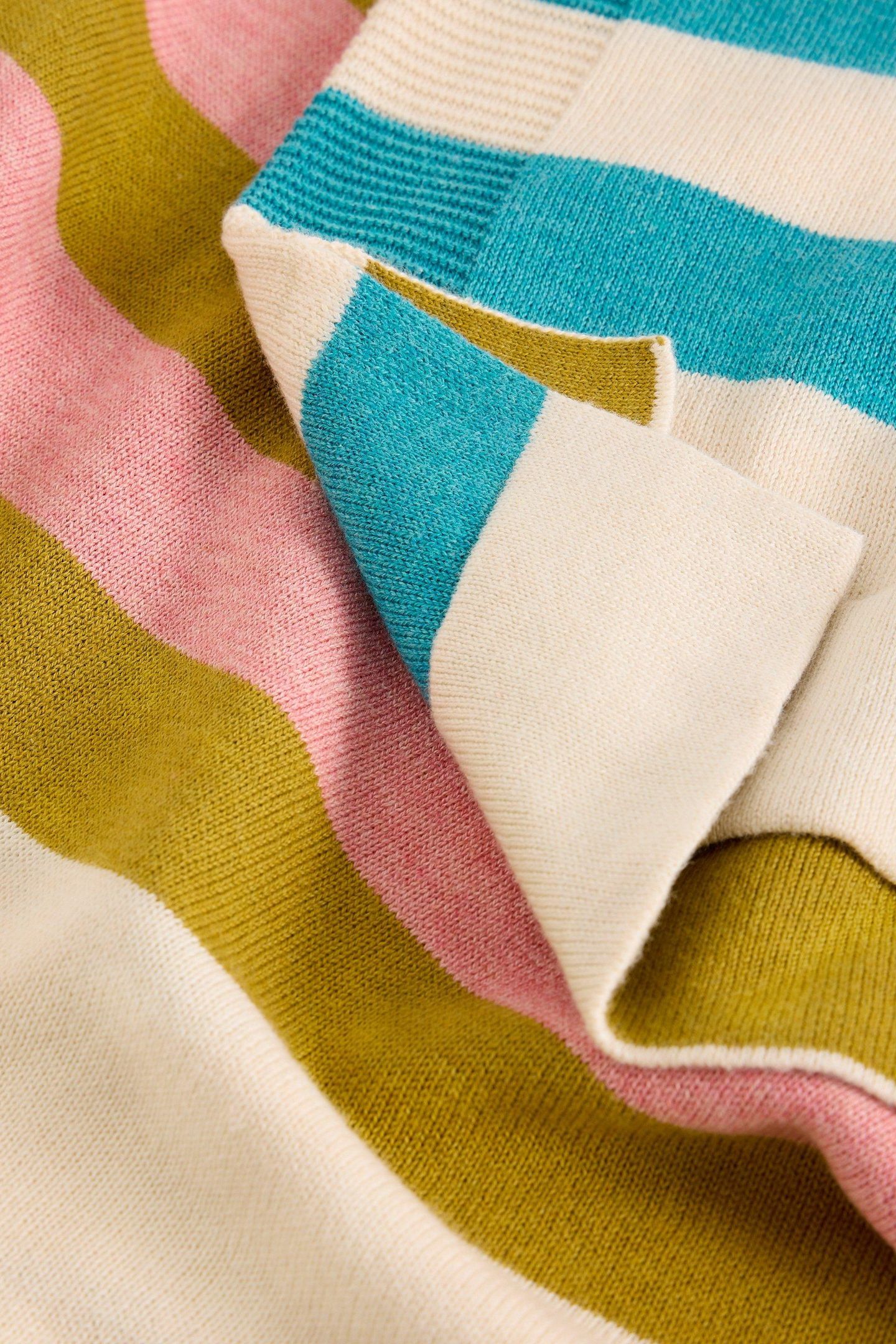 OPHIA STRIPE JUMPER IVORY MULTI 3