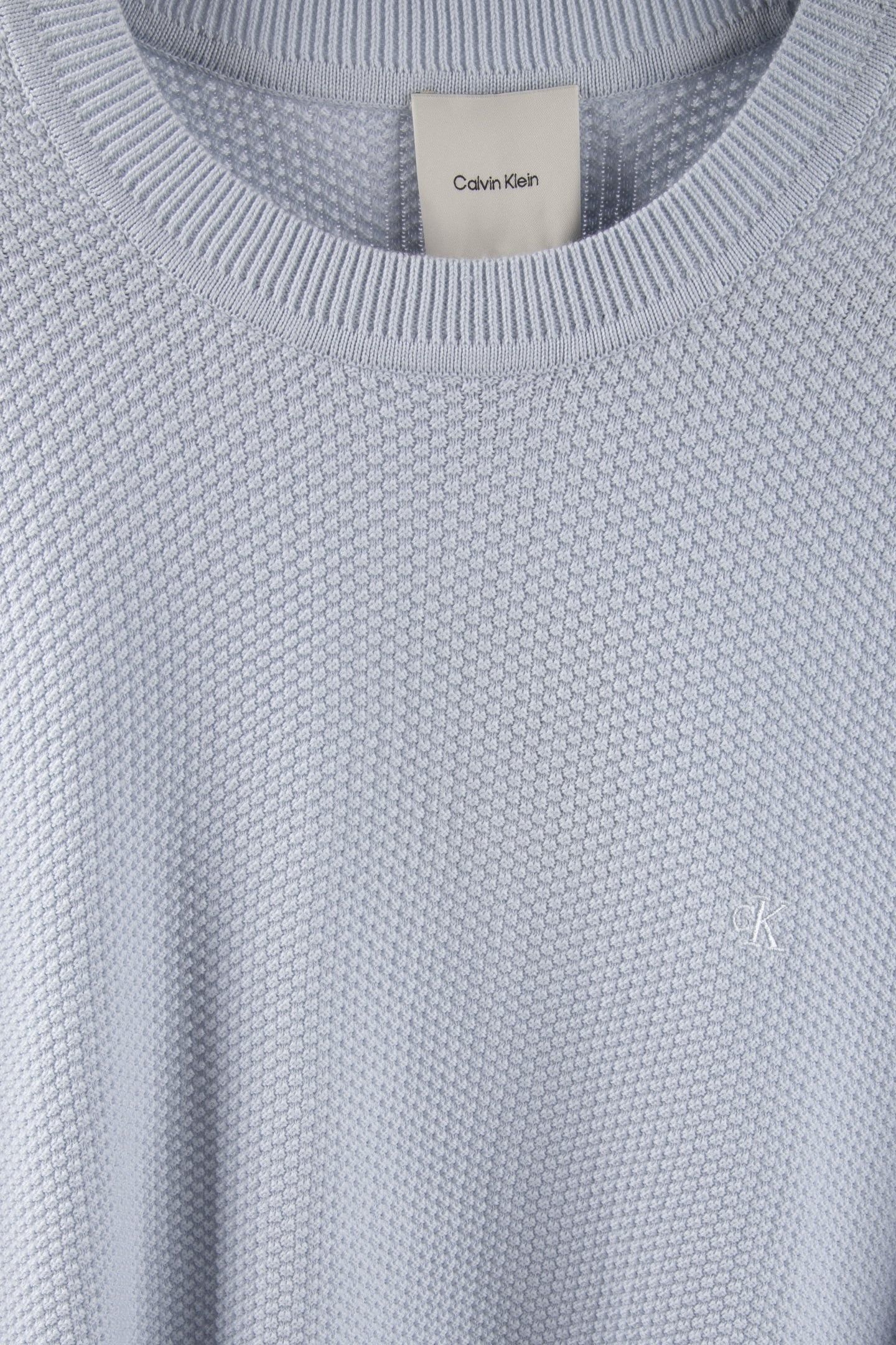 LS TEXTURED COTTON SWEATER PLEIN AIR 4