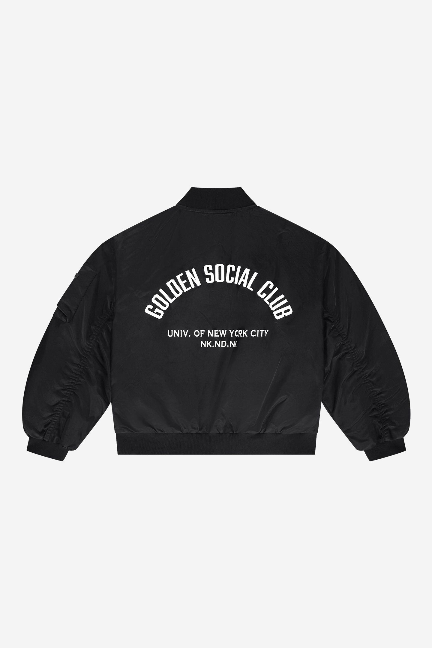 DIAS PADDED BOMBER BLACK 3
