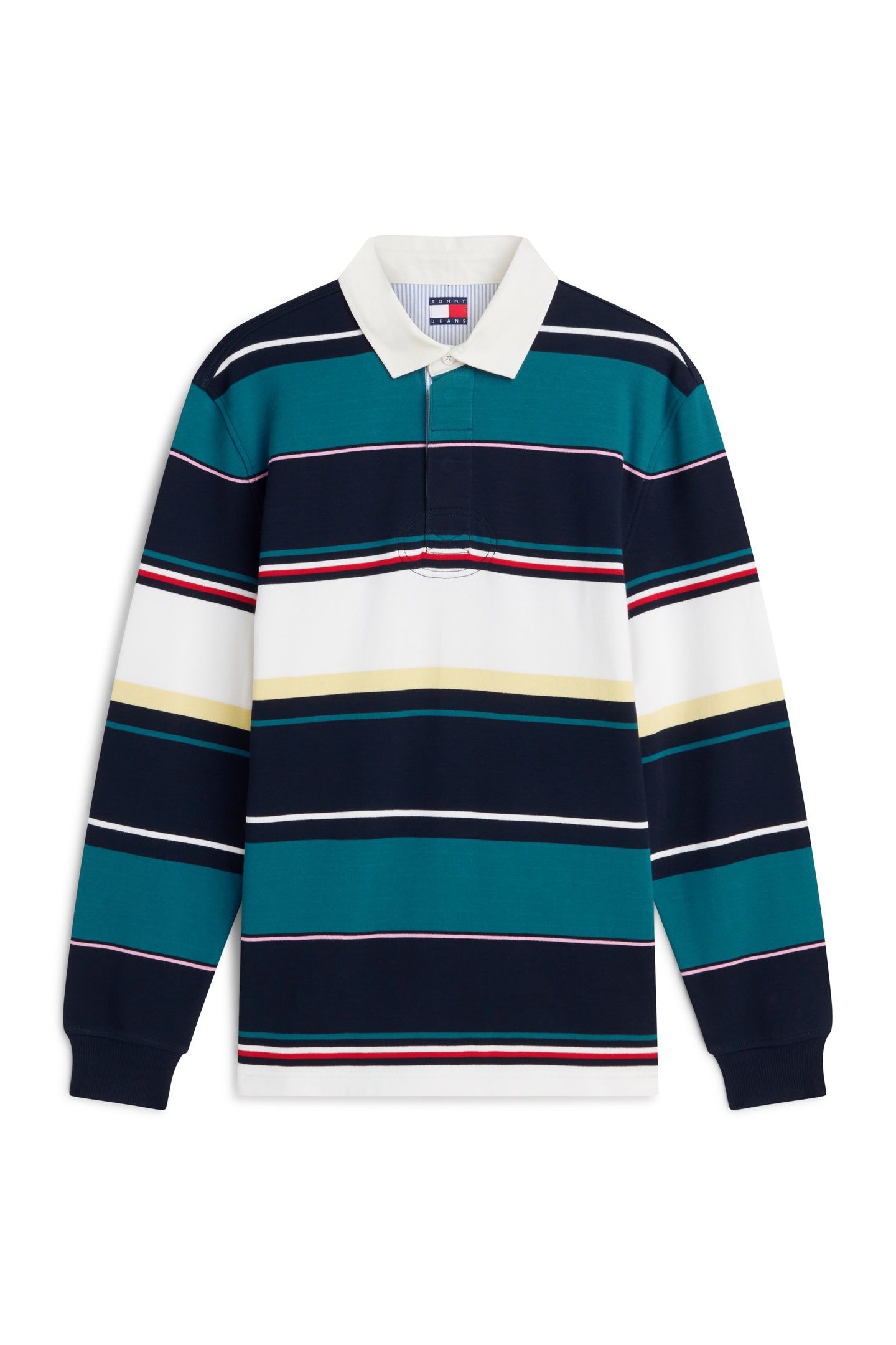 RELAXED STRIPE RUGBY DARK NIGHT NAVY MULTI 5