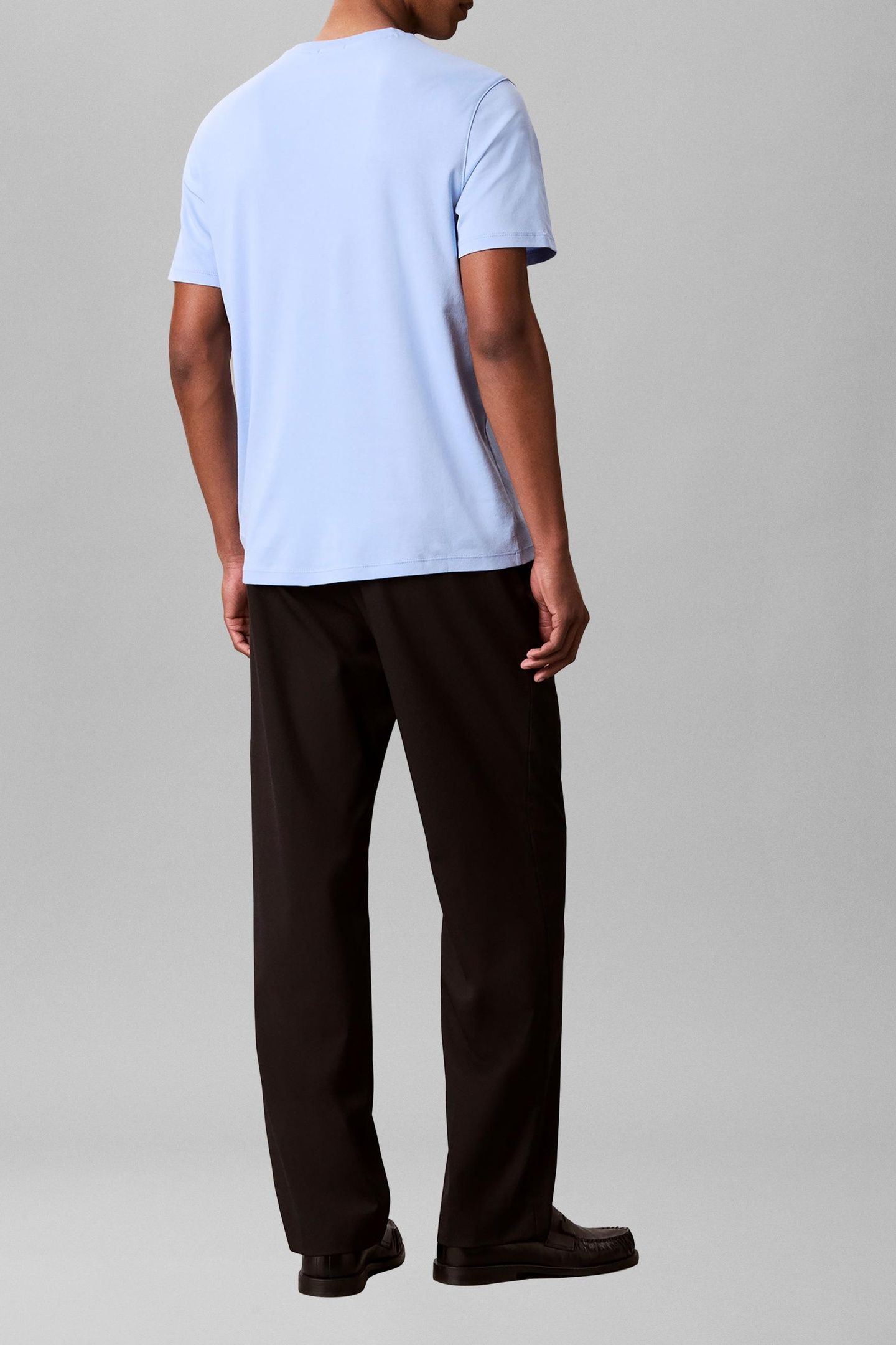 SS SUPIMA CHEST EMBROIDERY TEE PLACID BLUE 3