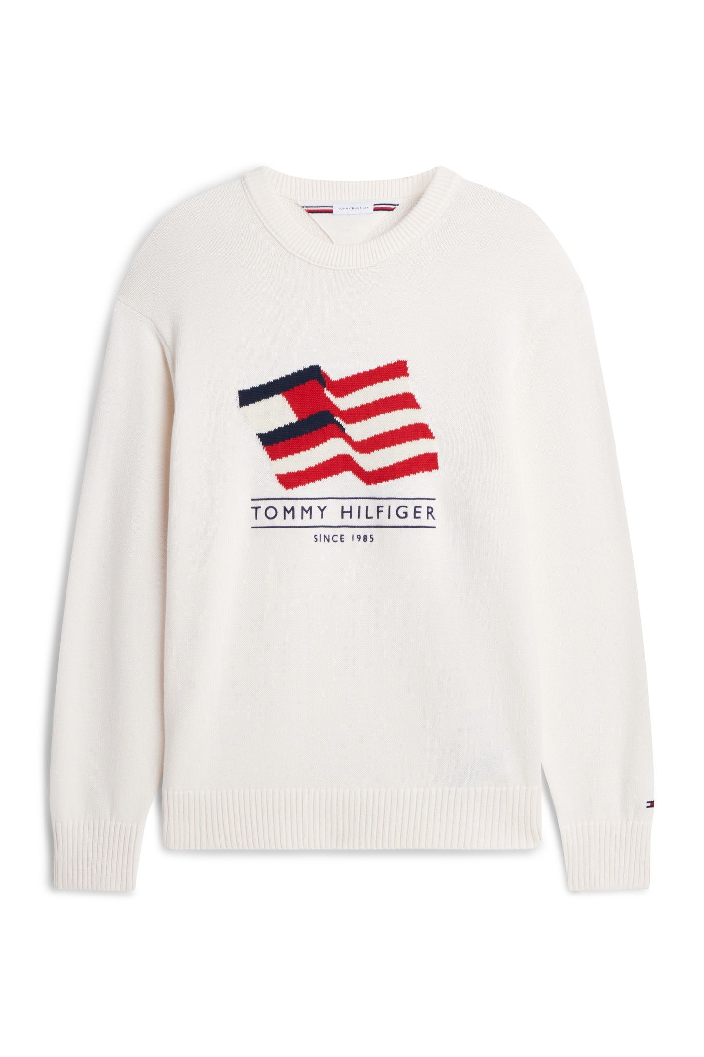 RWB CREW NECK SWEATER IVORY PETAL 5