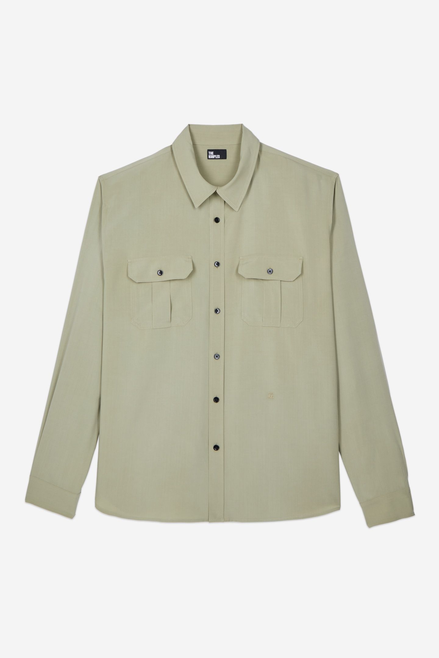 LONG-SLEEVED SHIRT KAKI GREY 4