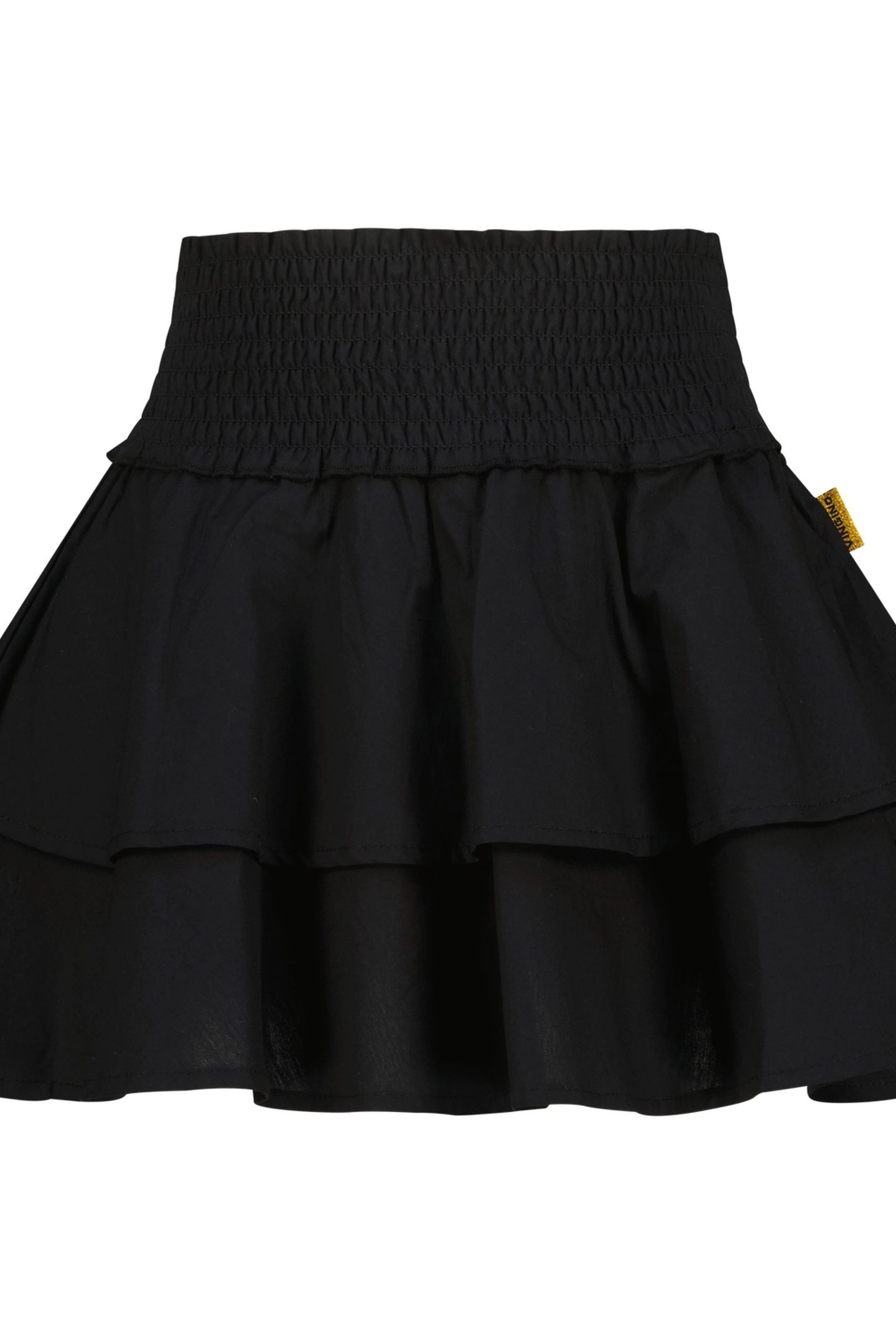 GIRLS QARLIEN MINI SKIRT DEEP BLACK 1
