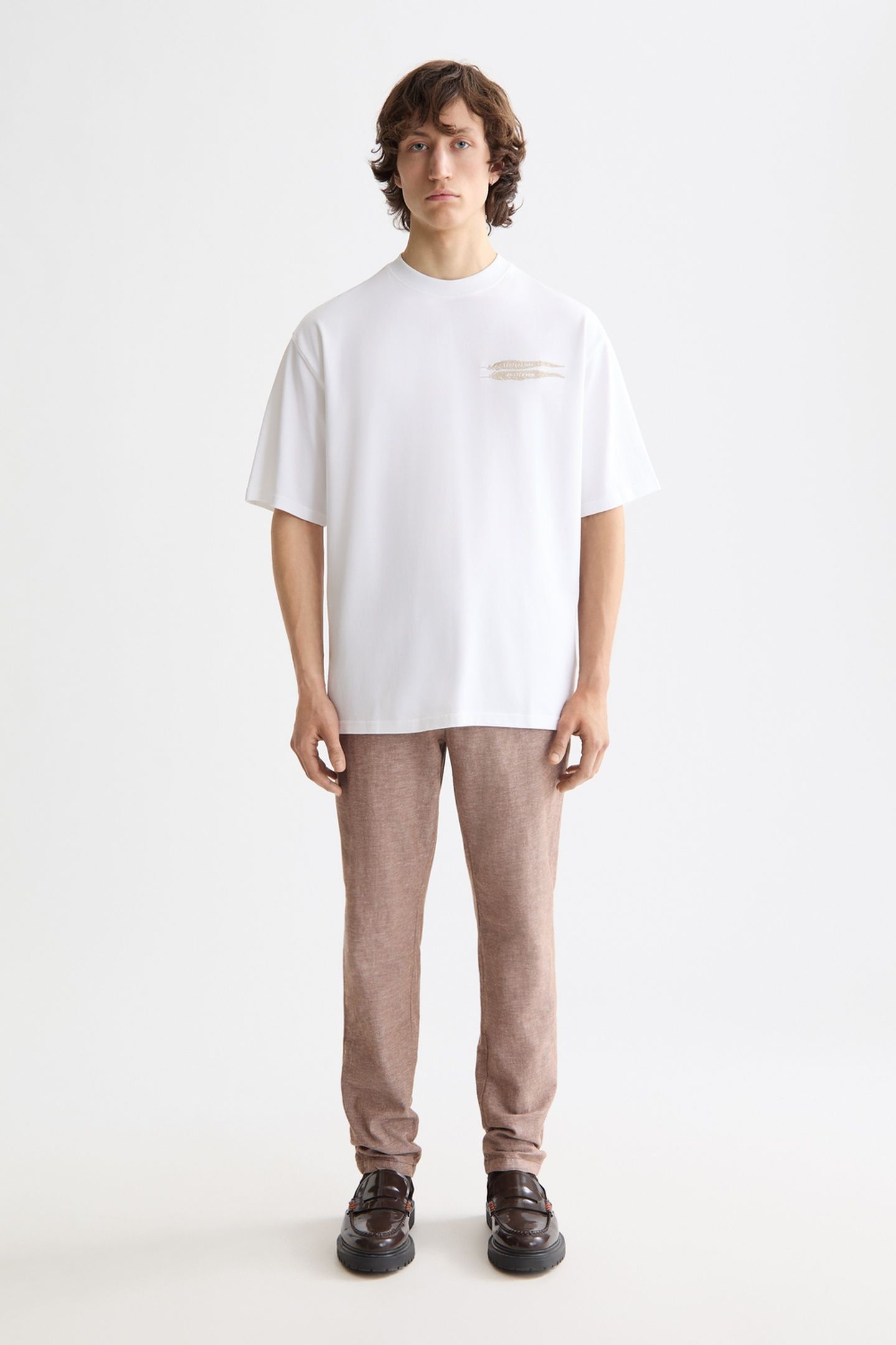 SEASONAL CORE - WARREN - STRAIGHT-FIT COTTON LINEN JOGGER SO 1
