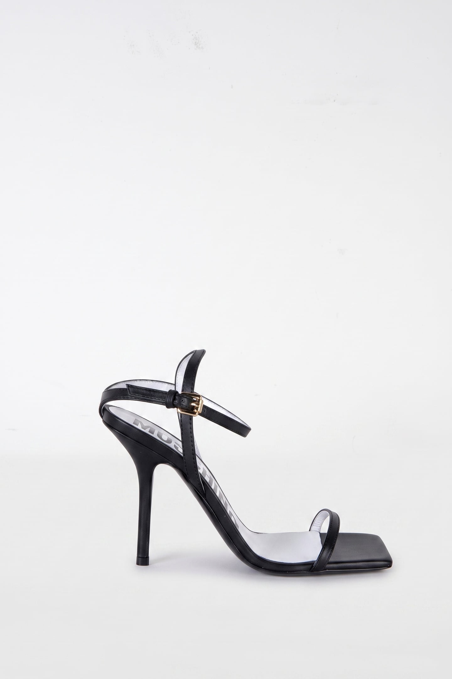 GOATSKIN SANDALS BLACK 1