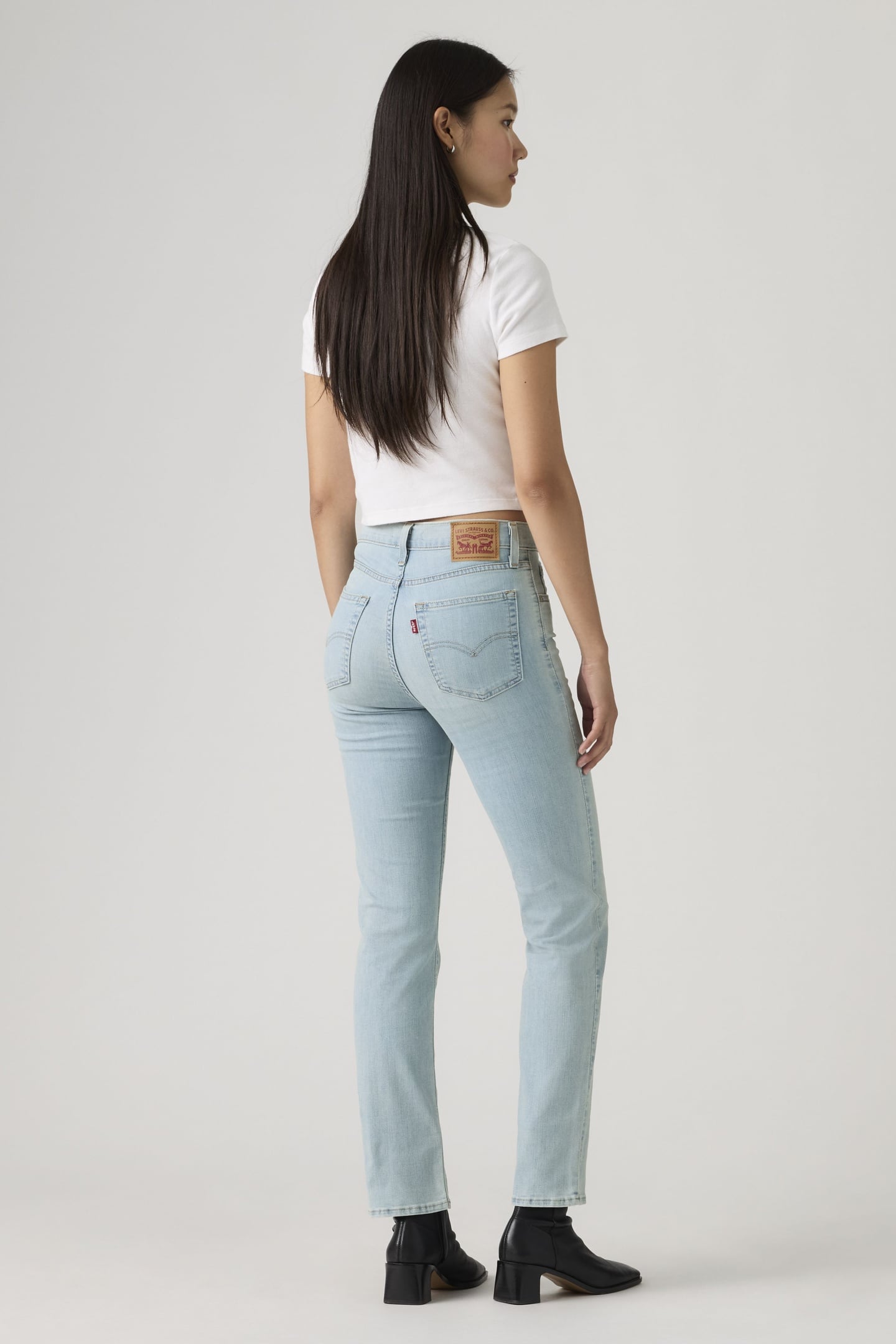 724™ HIGH RISE STRAIGHT LIGHTWEIGHT JEANS 4