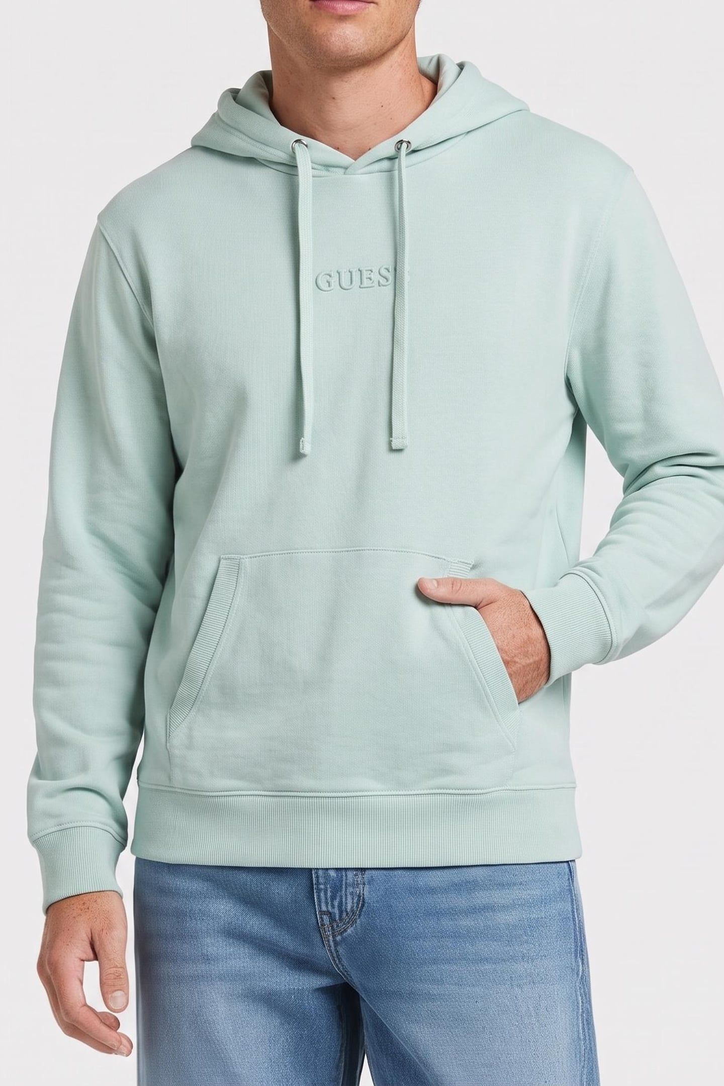GUESS ECO ROY EMBOSSED GUESS H MINTY MIST 1