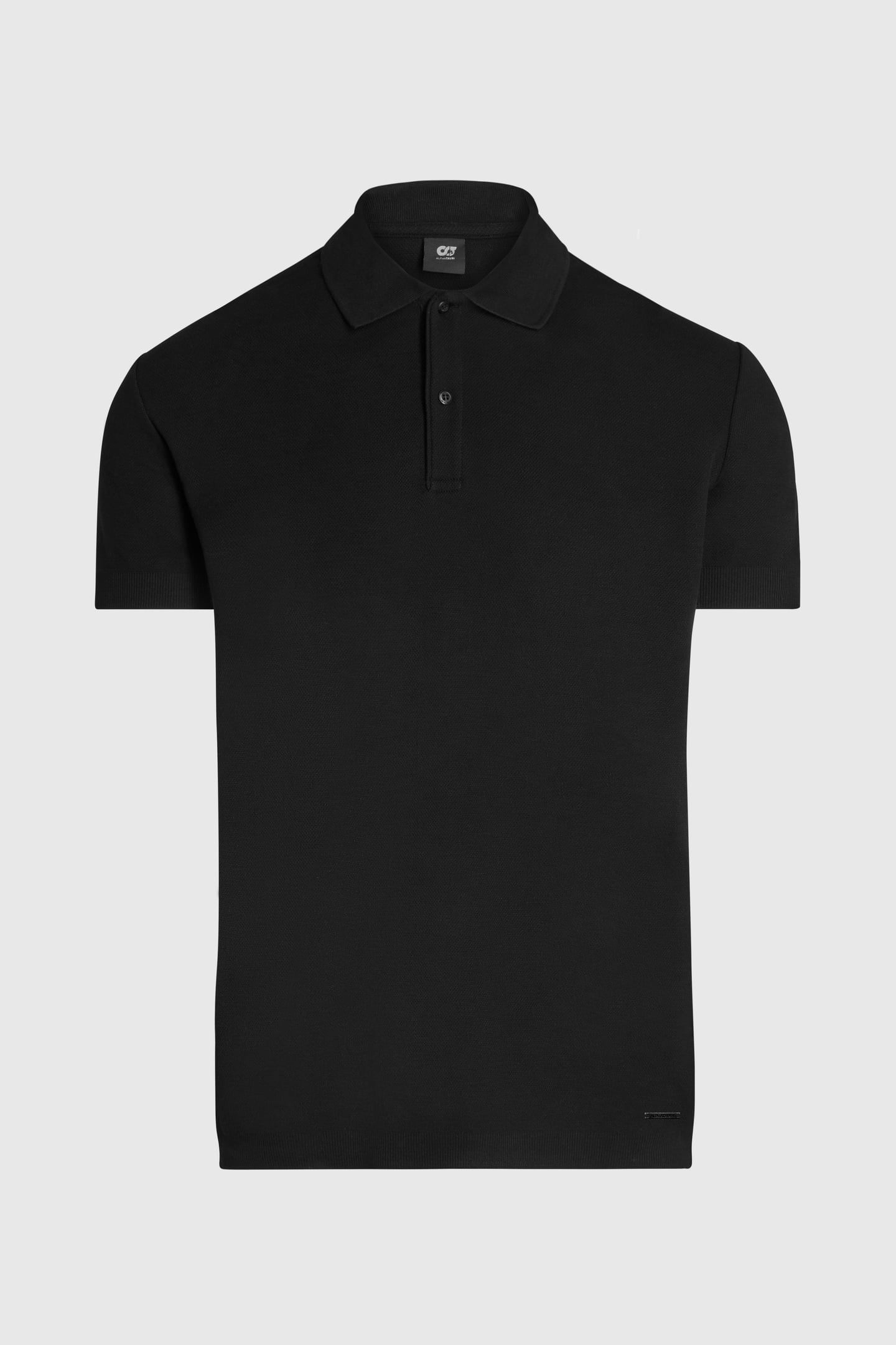 JEMMA V1.Y9.02 POLO SHIRT SHORT BLACK 2