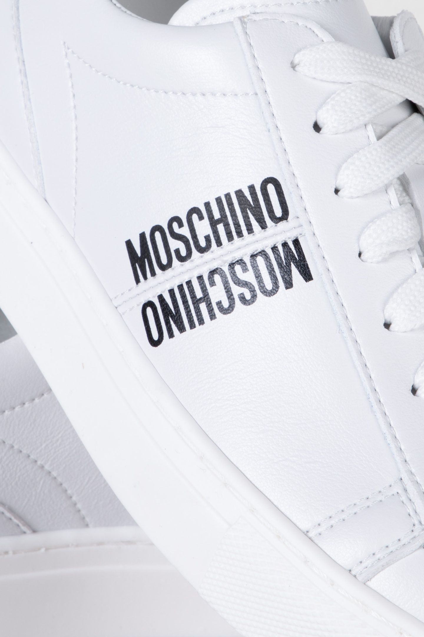 CALFSKIN SNEAKERS WHITE 4