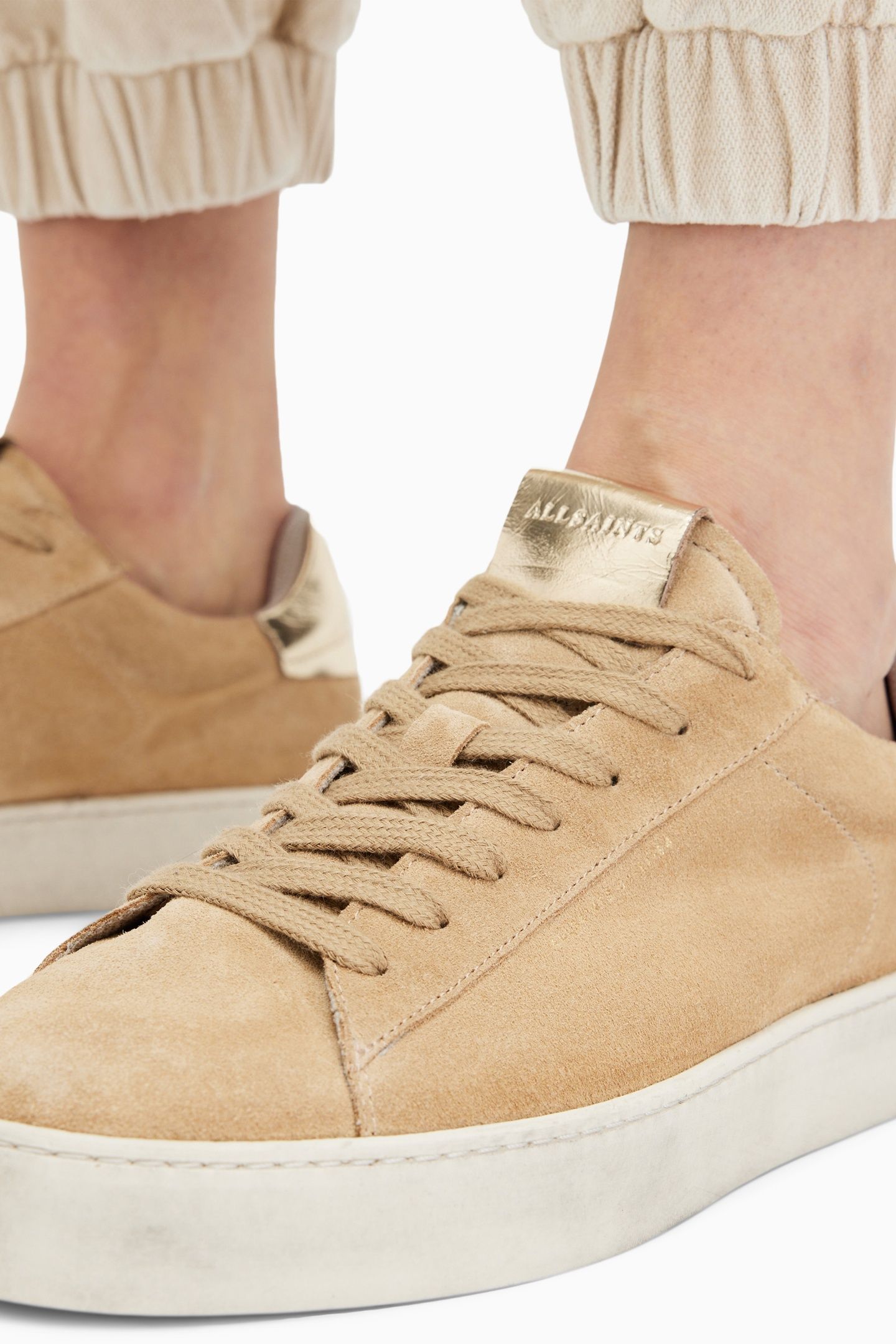 SHANA SUEDE SNEAKER OAK BEIGE 6